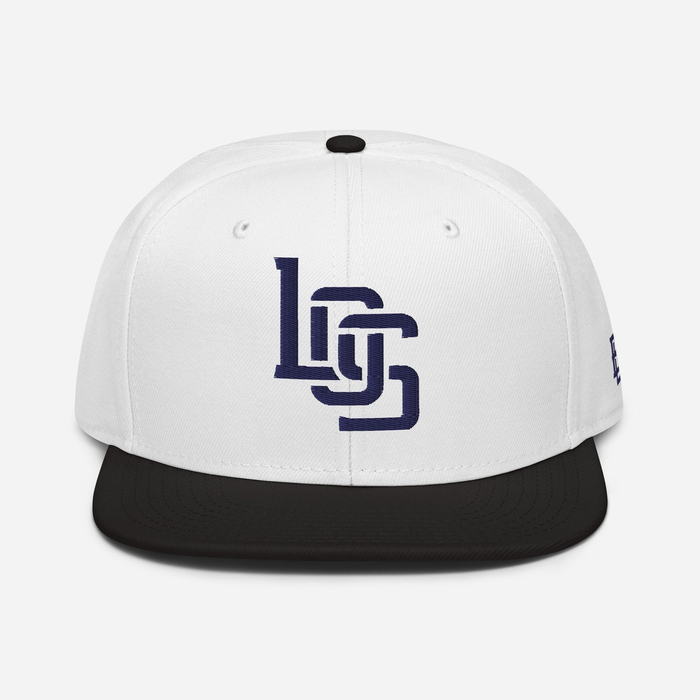 "LOS" Snapback | E Luna Brand ESSENTIAL | 2 Navy Thread Logos