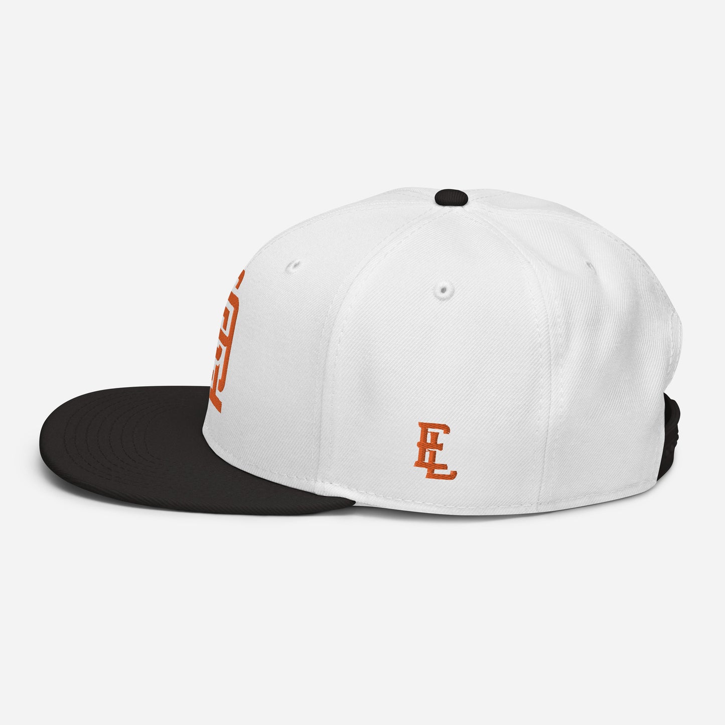 "619" Snapback Otto Cap | E Luna Brand ESSENTIAL | 2 Orange Thread Logos