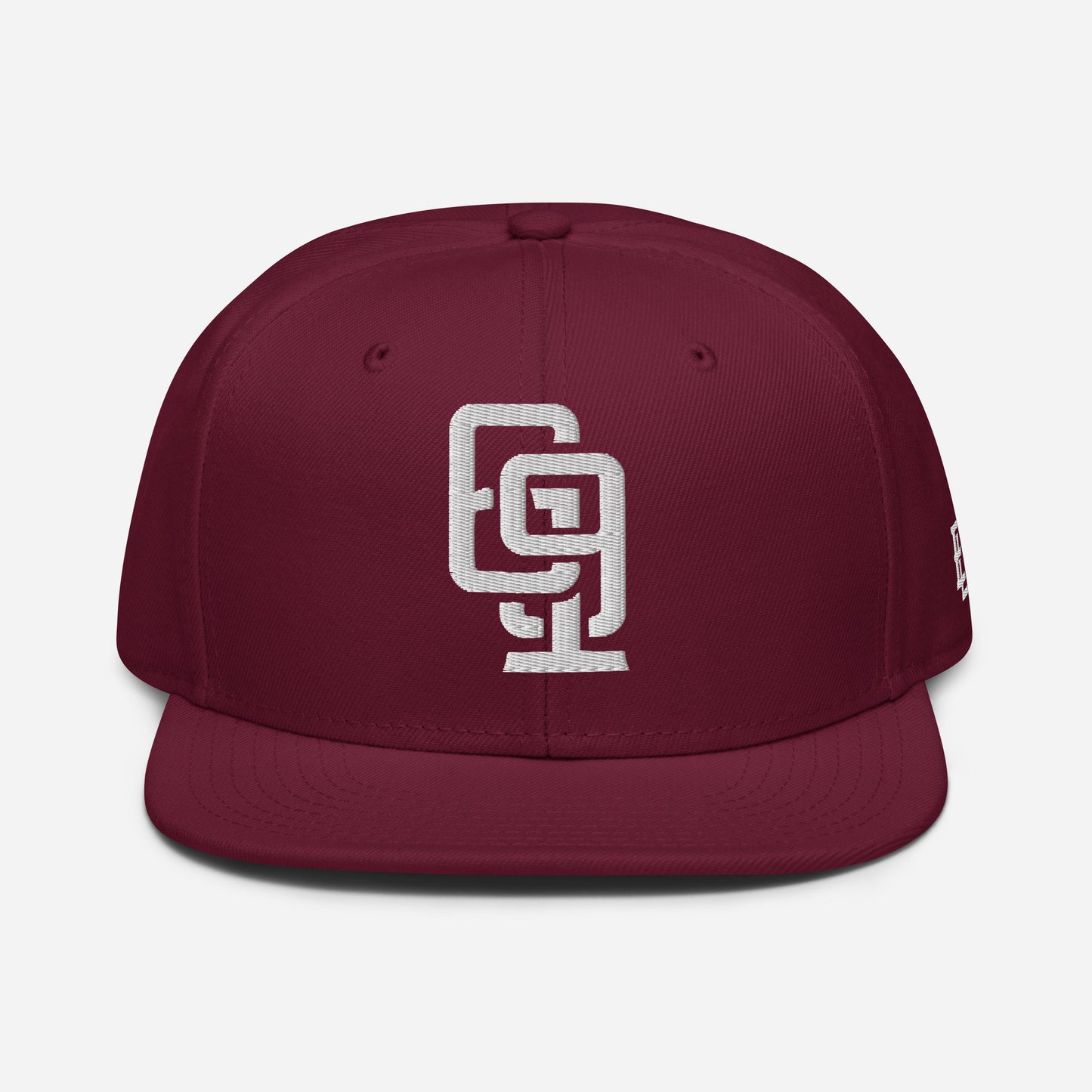 "619" Snapback Otto Cap | E Luna Brand ESSENTIAL | 2 White Thread Logos
