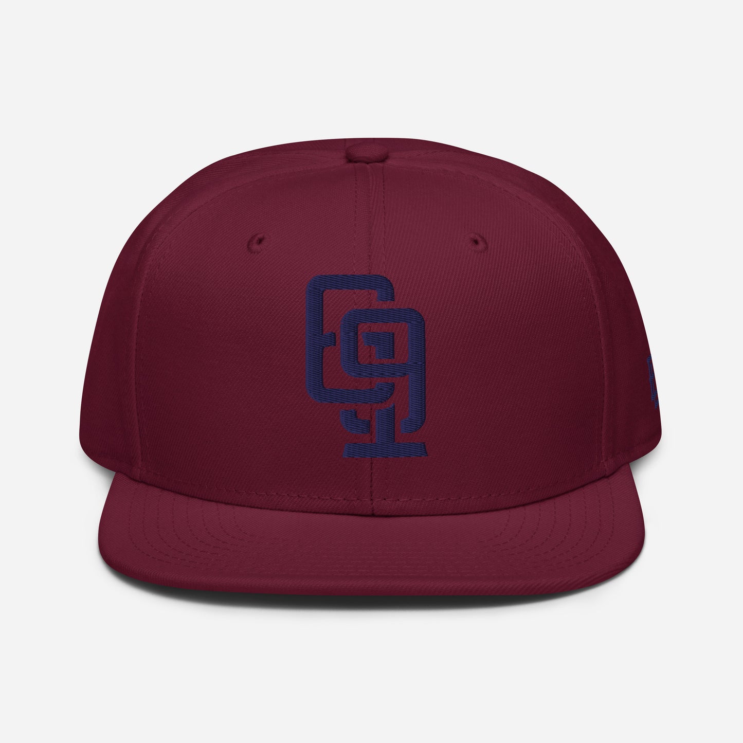 "619" Snapback Otto Cap | E Luna Brand ESSENTIAL | 2 Navy Thread Logos