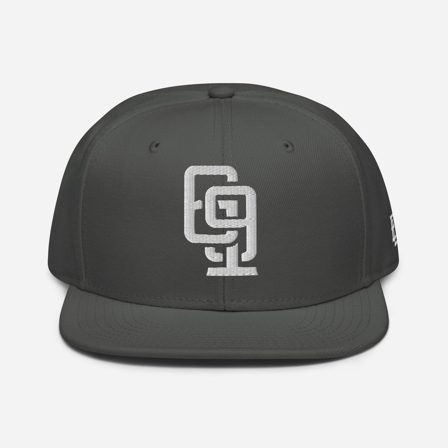 "619" Snapback Otto Cap | E Luna Brand ESSENTIAL | 2 White Thread Logos