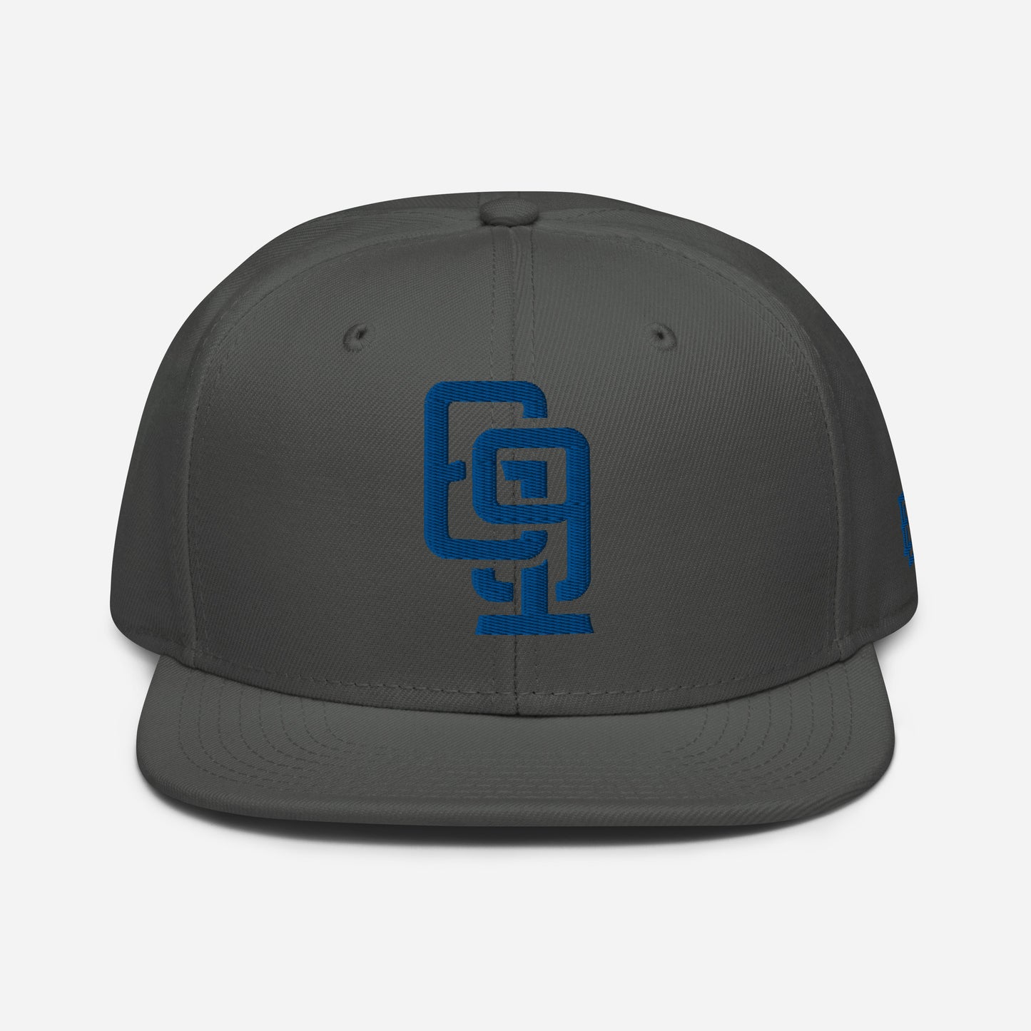"619" Snapback Otto Cap | E Luna Brand ESSENTIAL | 2 Royal Thread Logos