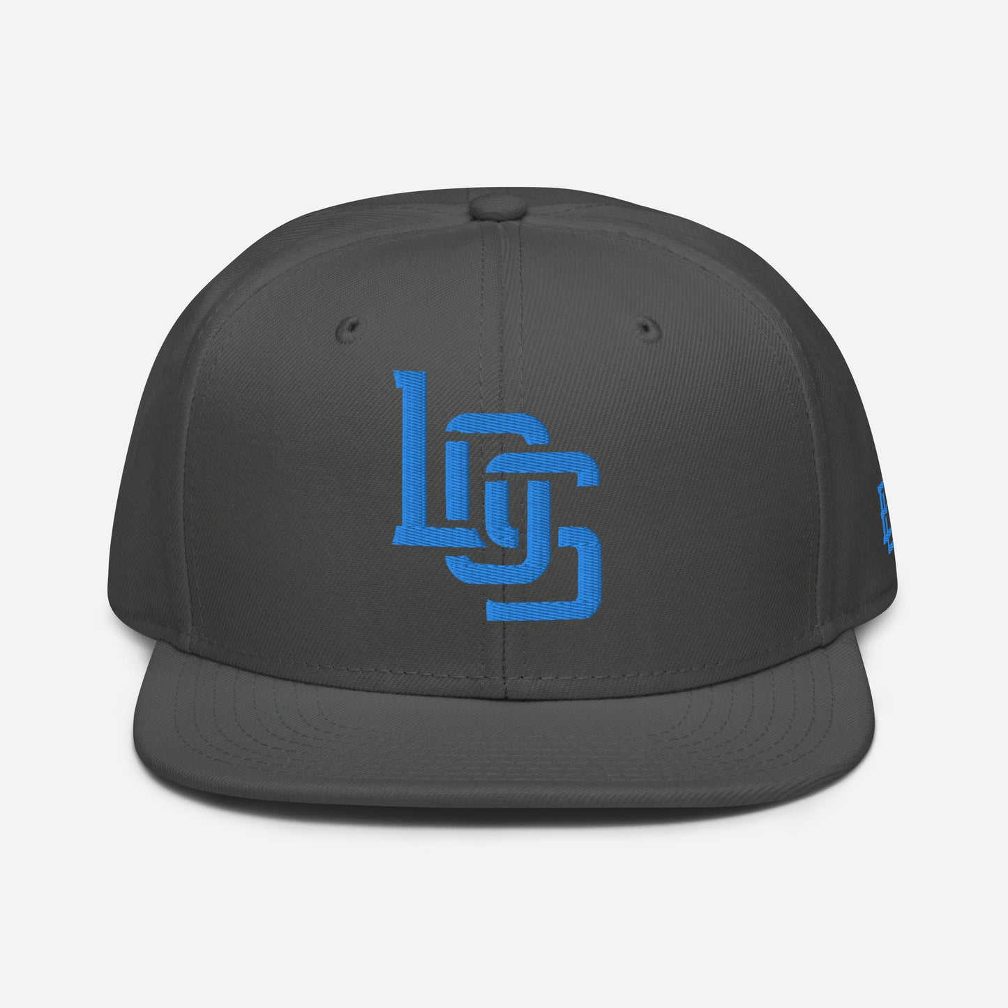 "LOS" Snapback | E Luna Brand ESSENTIAL | 2 Aqua/Teal Thread Logos