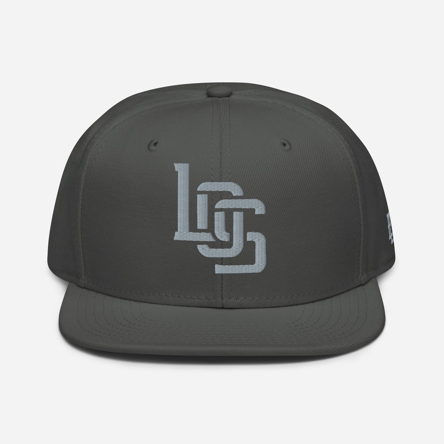 "LOS" Snapback | E Luna Brand ESSENTIAL | 2 Grey Thread Logos