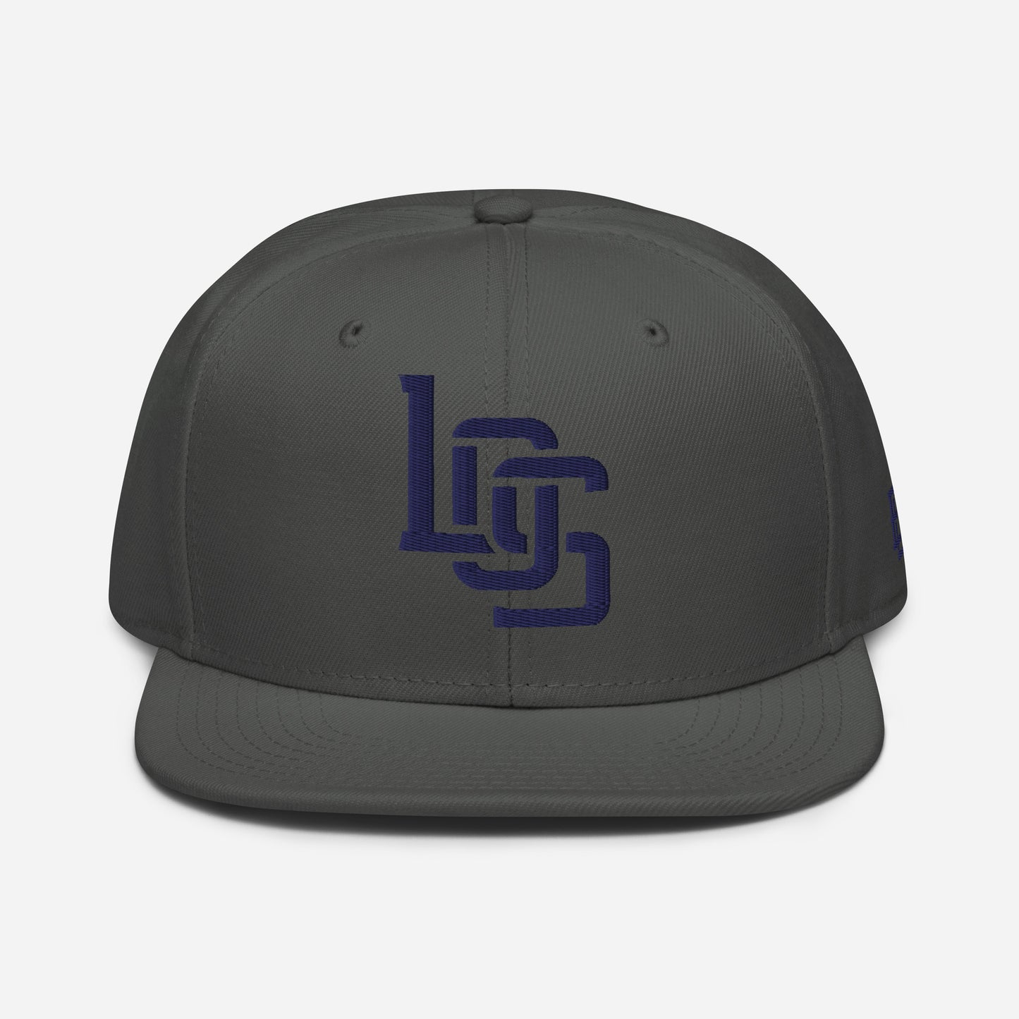 "LOS" Snapback | E Luna Brand ESSENTIAL | 2 Navy Thread Logos
