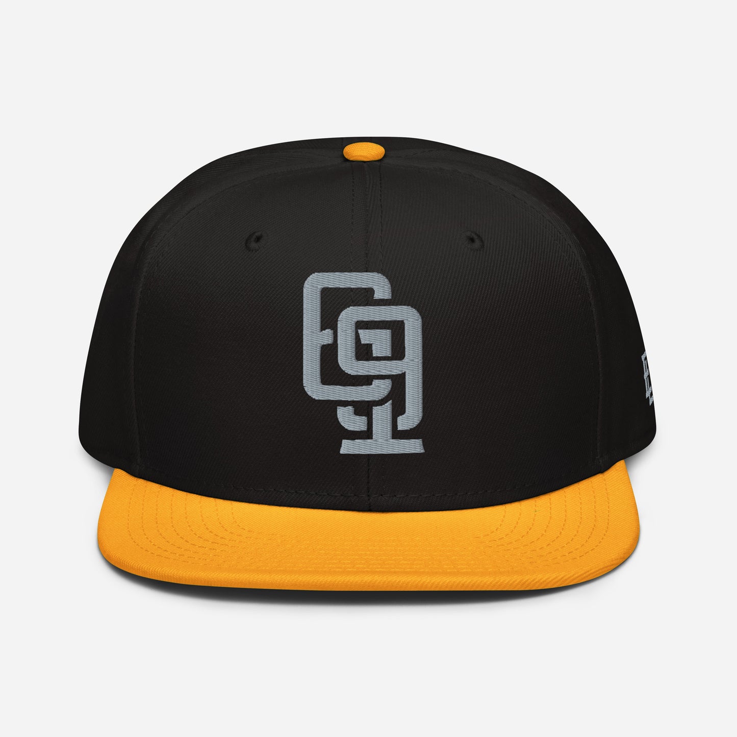 "619" Snapback Otto Cap | E Luna Brand ESSENTIAL | 2 Grey Thread Logos