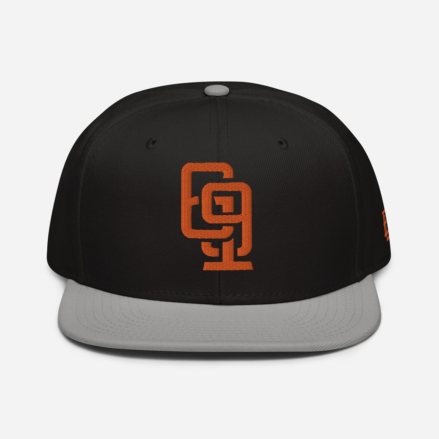 "619" Snapback Otto Cap | E Luna Brand ESSENTIAL | 2 Orange Thread Logos