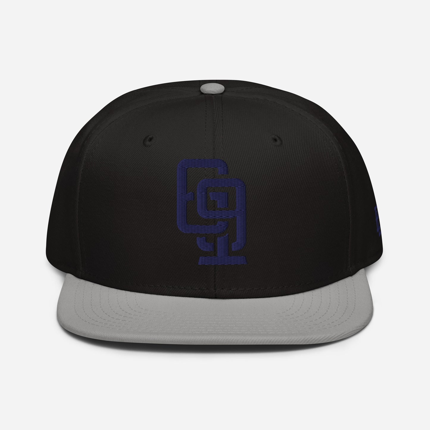"619" Snapback Otto Cap | E Luna Brand ESSENTIAL | 2 Navy Thread Logos