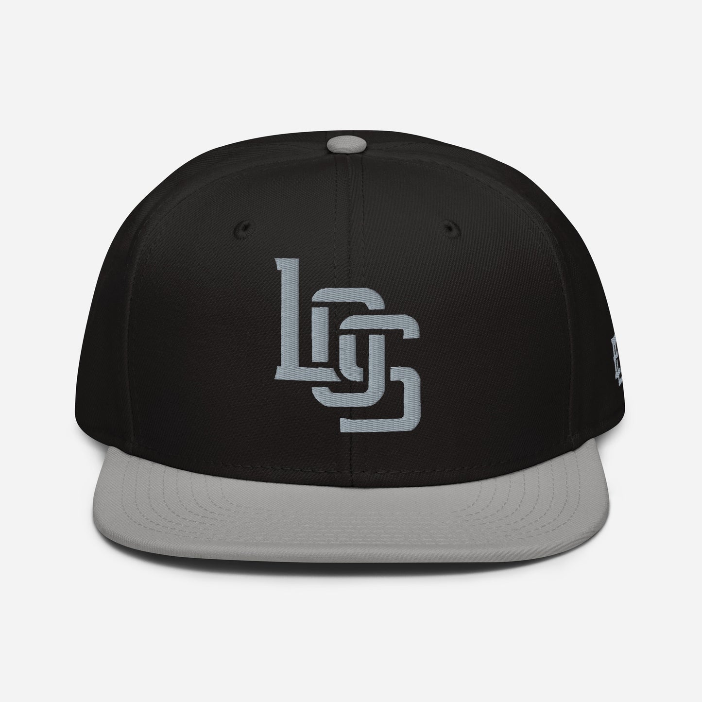 "LOS" Snapback | E Luna Brand ESSENTIAL | 2 Grey Thread Logos