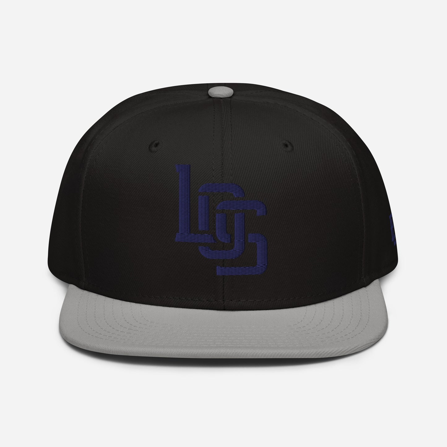 "LOS" Snapback | E Luna Brand ESSENTIAL | 2 Navy Thread Logos