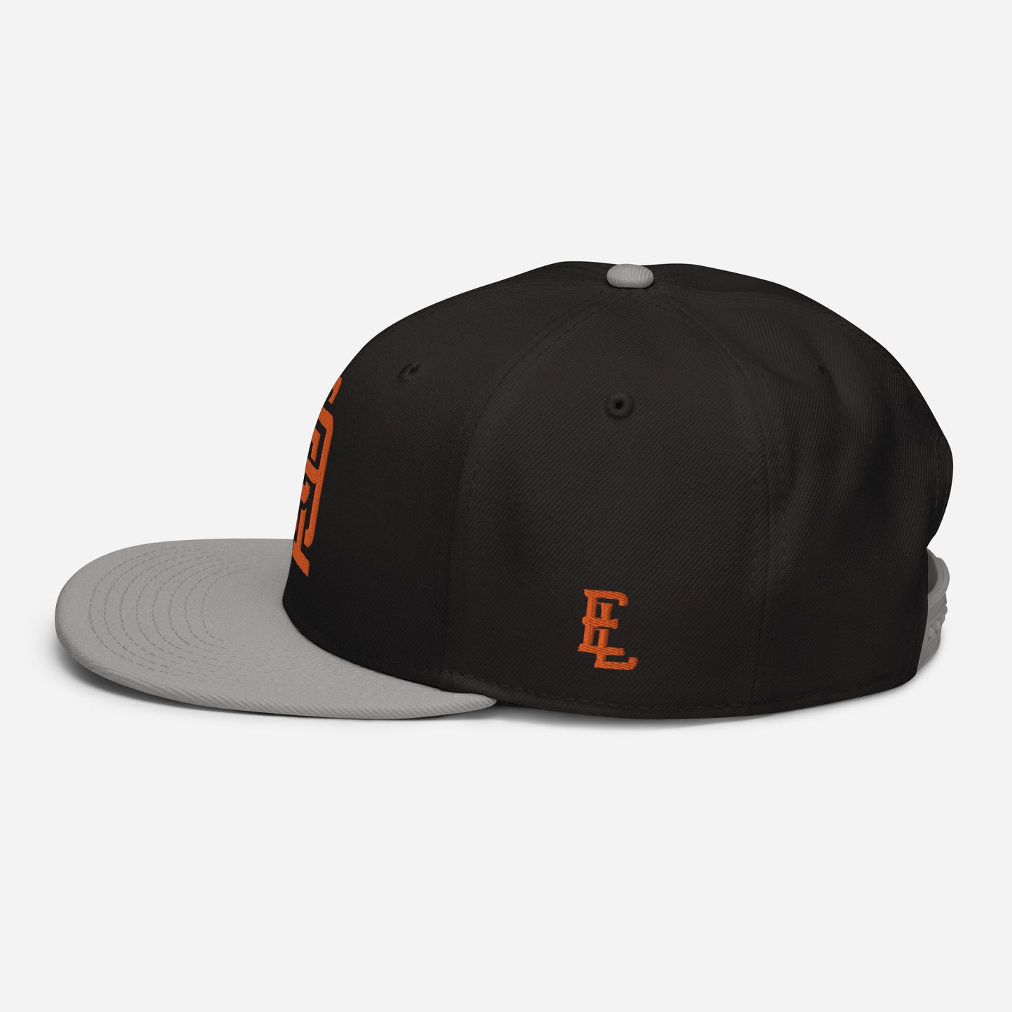 "619" Snapback Otto Cap | E Luna Brand ESSENTIAL | 2 Orange Thread Logos