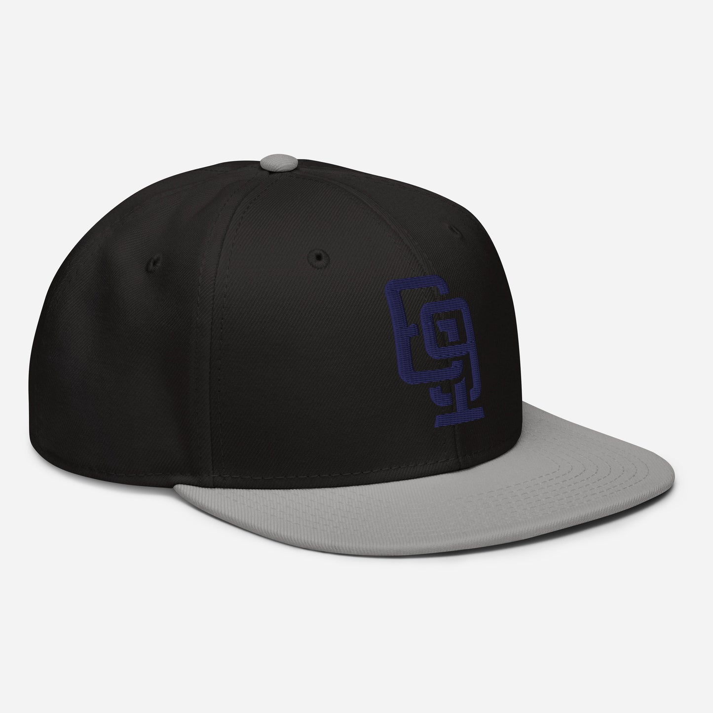 "619" Snapback Otto Cap | E Luna Brand ESSENTIAL | 2 Navy Thread Logos