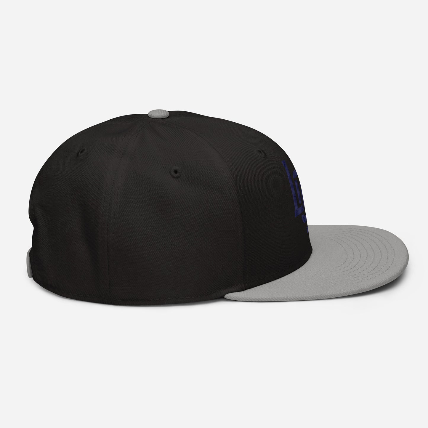 "LOS" Snapback | E Luna Brand ESSENTIAL | 2 Navy Thread Logos