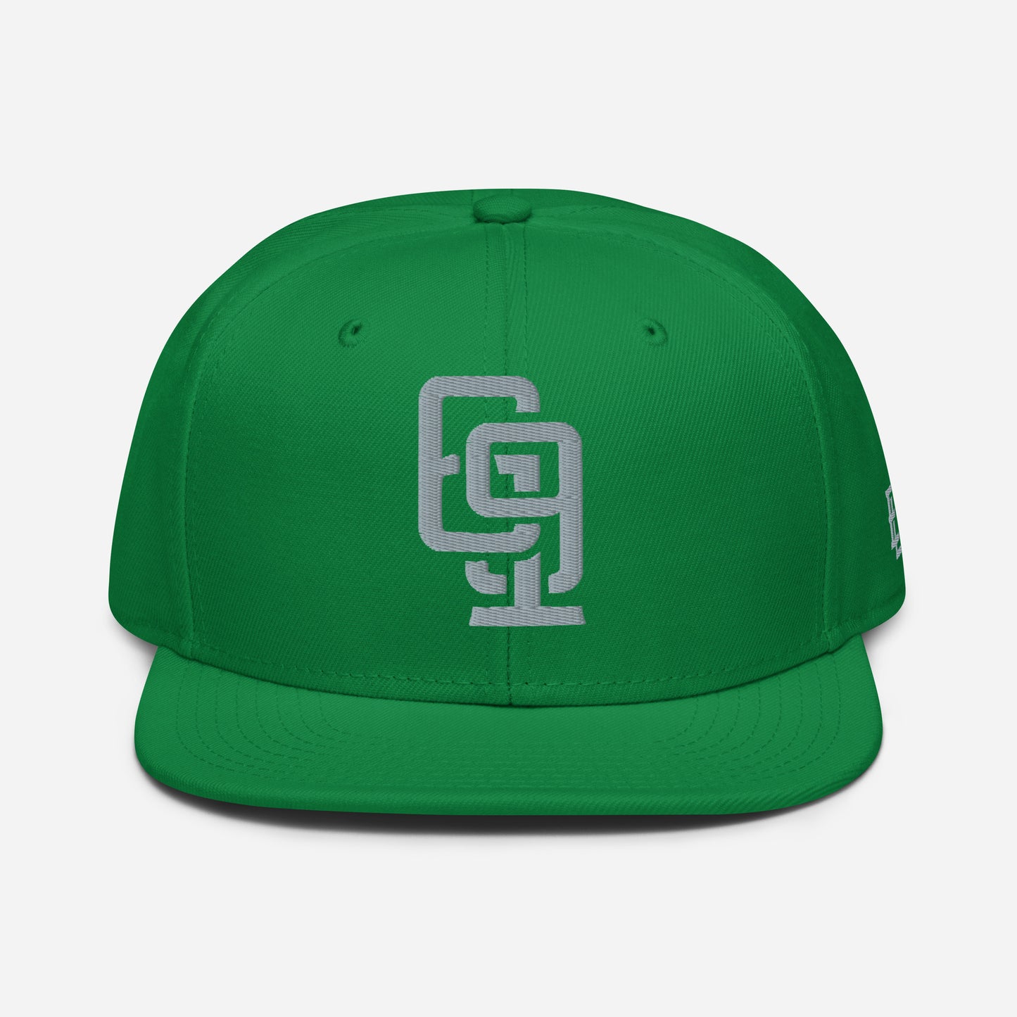 "619" Snapback Otto Cap | E Luna Brand ESSENTIAL | 2 Grey Thread Logos