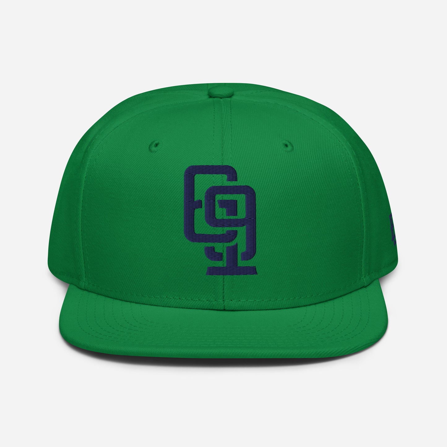 "619" Snapback Otto Cap | E Luna Brand ESSENTIAL | 2 Navy Thread Logos