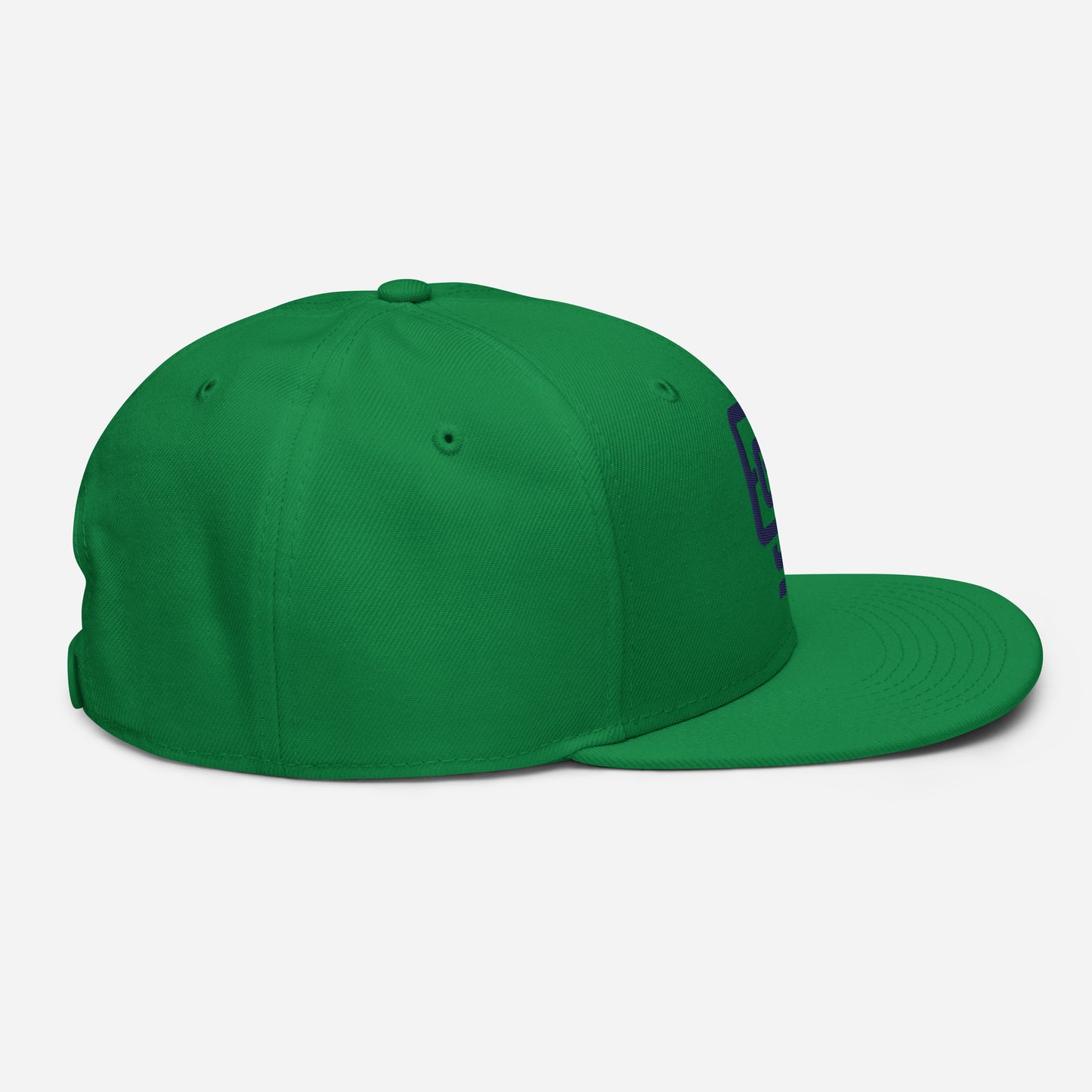 "619" Snapback Otto Cap | E Luna Brand ESSENTIAL | 2 Navy Thread Logos