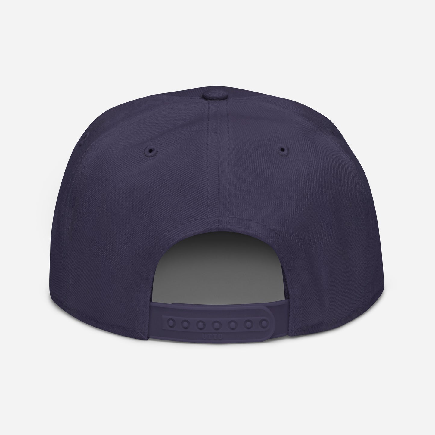 "DGO" Snapback | Otto Cap 125-978 | E Luna Brand ESSENTIAL Duocrest 2 Old Gold Thread Logos: Front & Left