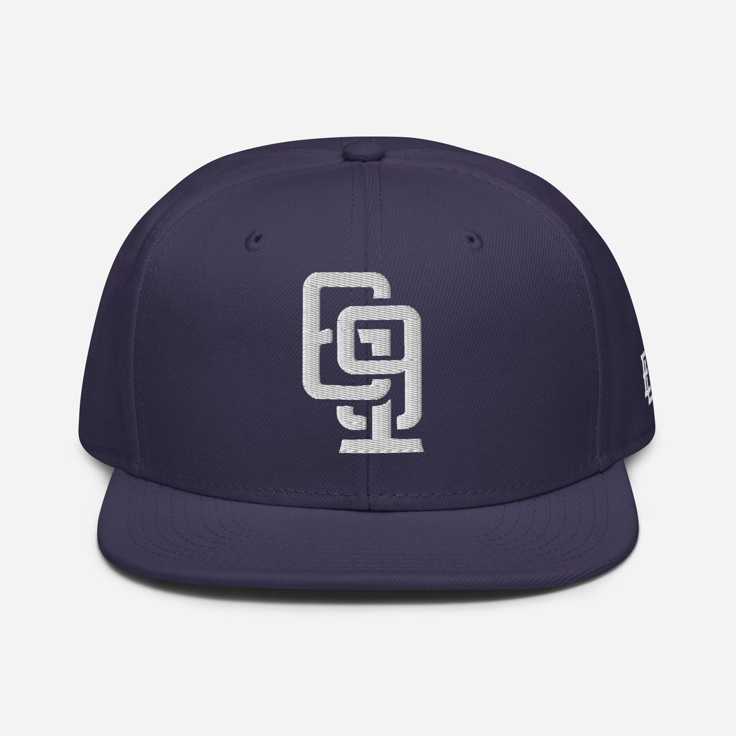 "619" Snapback Otto Cap | E Luna Brand ESSENTIAL | 2 White Thread Logos