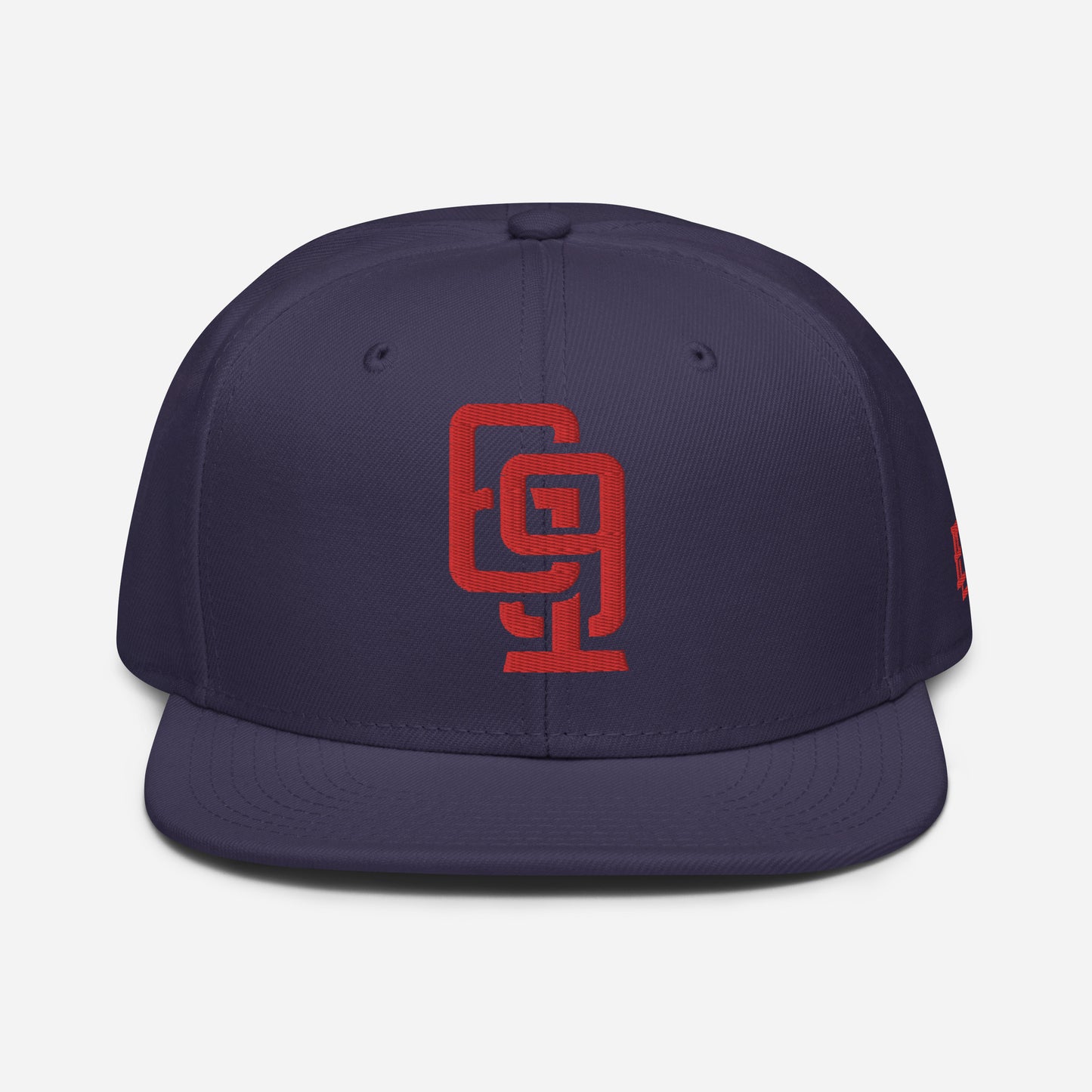 "619" Snapback Otto Cap | E Luna Brand ESSENTIAL | 2 Red Thread Logos