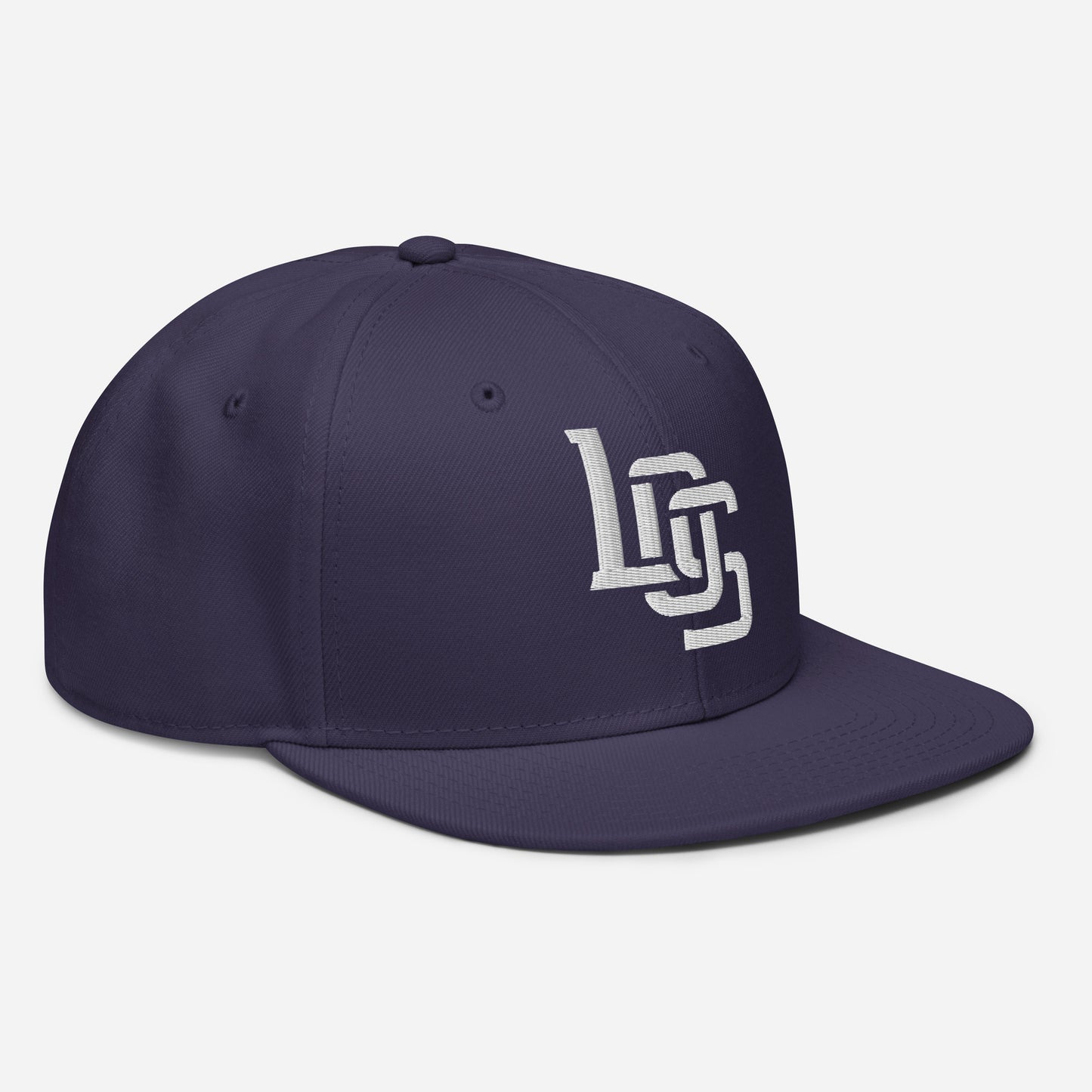 "LOS" Snapback | E Luna Brand ESSENTIAL | 2 White Thread Logos