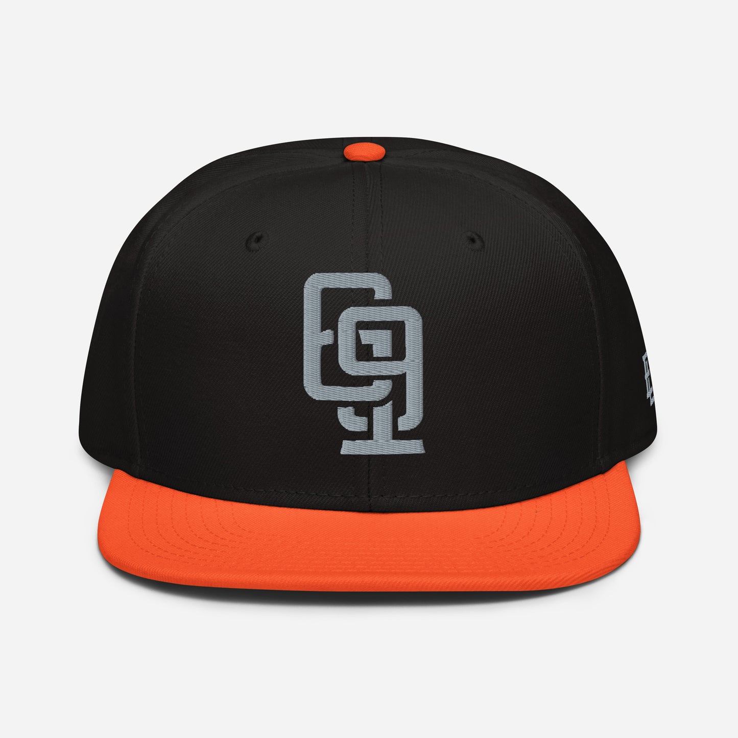"619" Snapback Otto Cap | E Luna Brand ESSENTIAL | 2 Grey Thread Logos