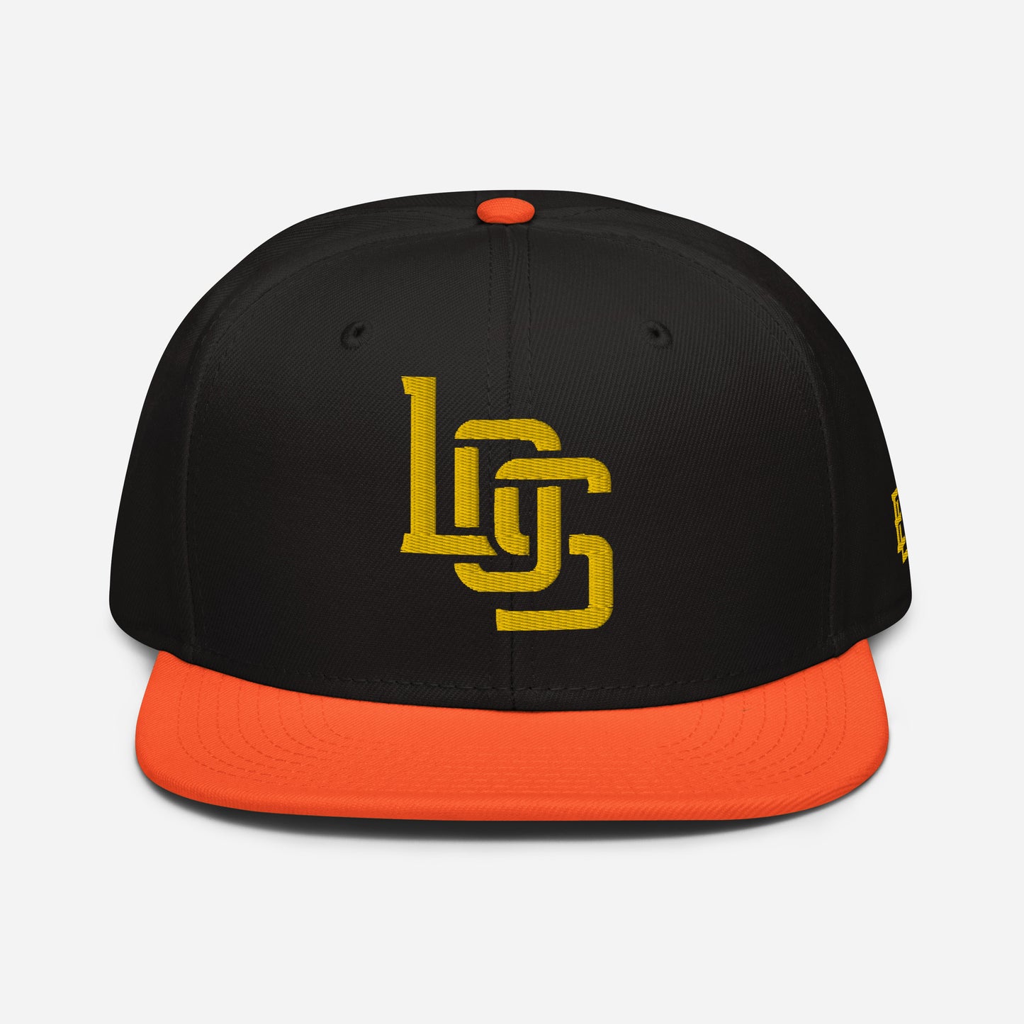 "LOS" Snapback | E Luna Brand ESSENTIAL | 2 Gold Thread Logos
