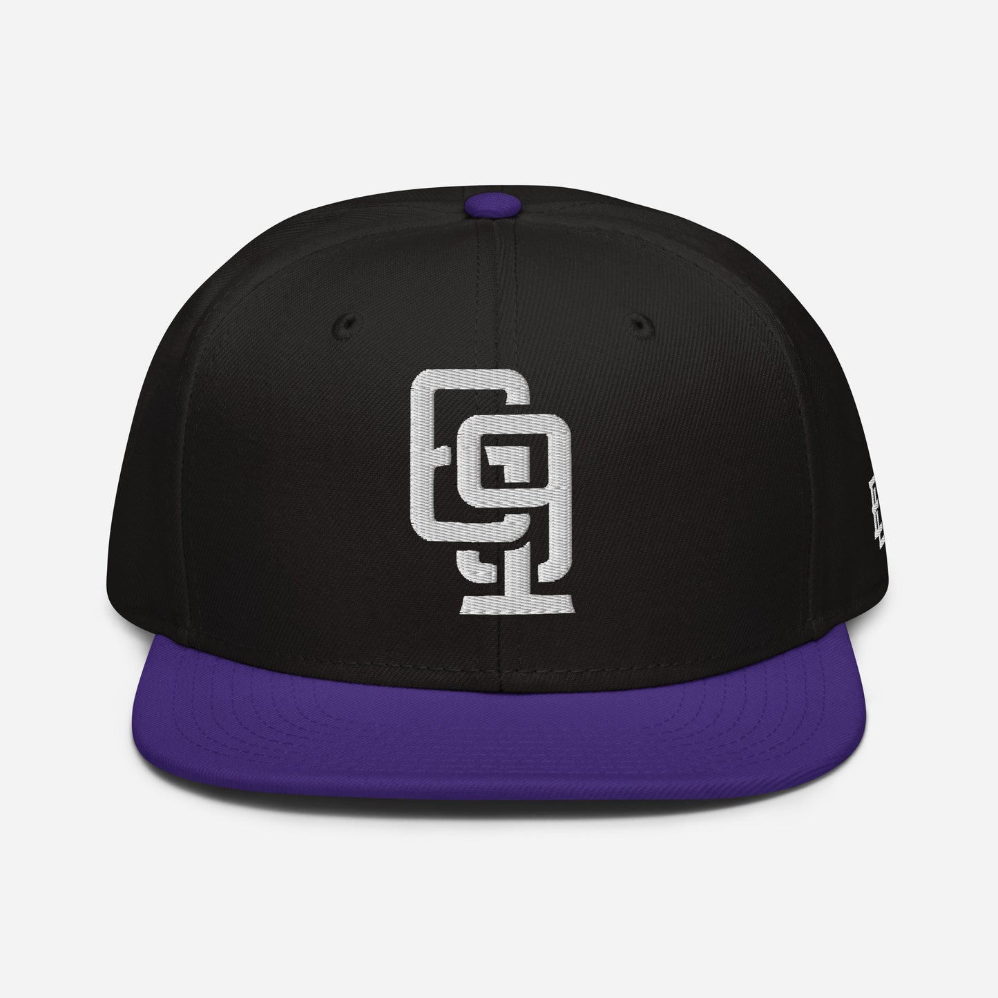 "619" Snapback Otto Cap | E Luna Brand ESSENTIAL | 2 White Thread Logos