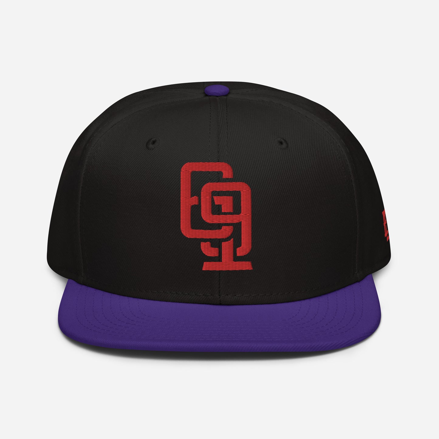 "619" Snapback Otto Cap | E Luna Brand ESSENTIAL | 2 Red Thread Logos