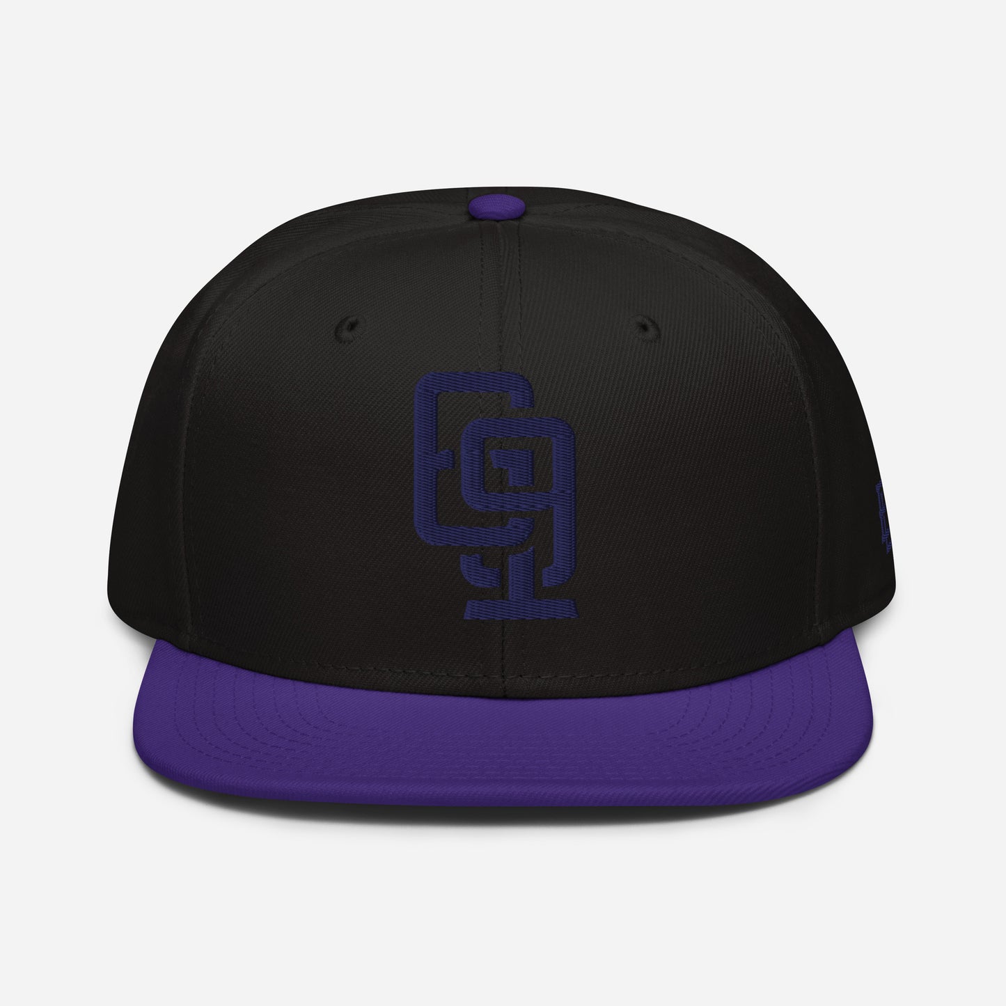 "619" Snapback Otto Cap | E Luna Brand ESSENTIAL | 2 Navy Thread Logos