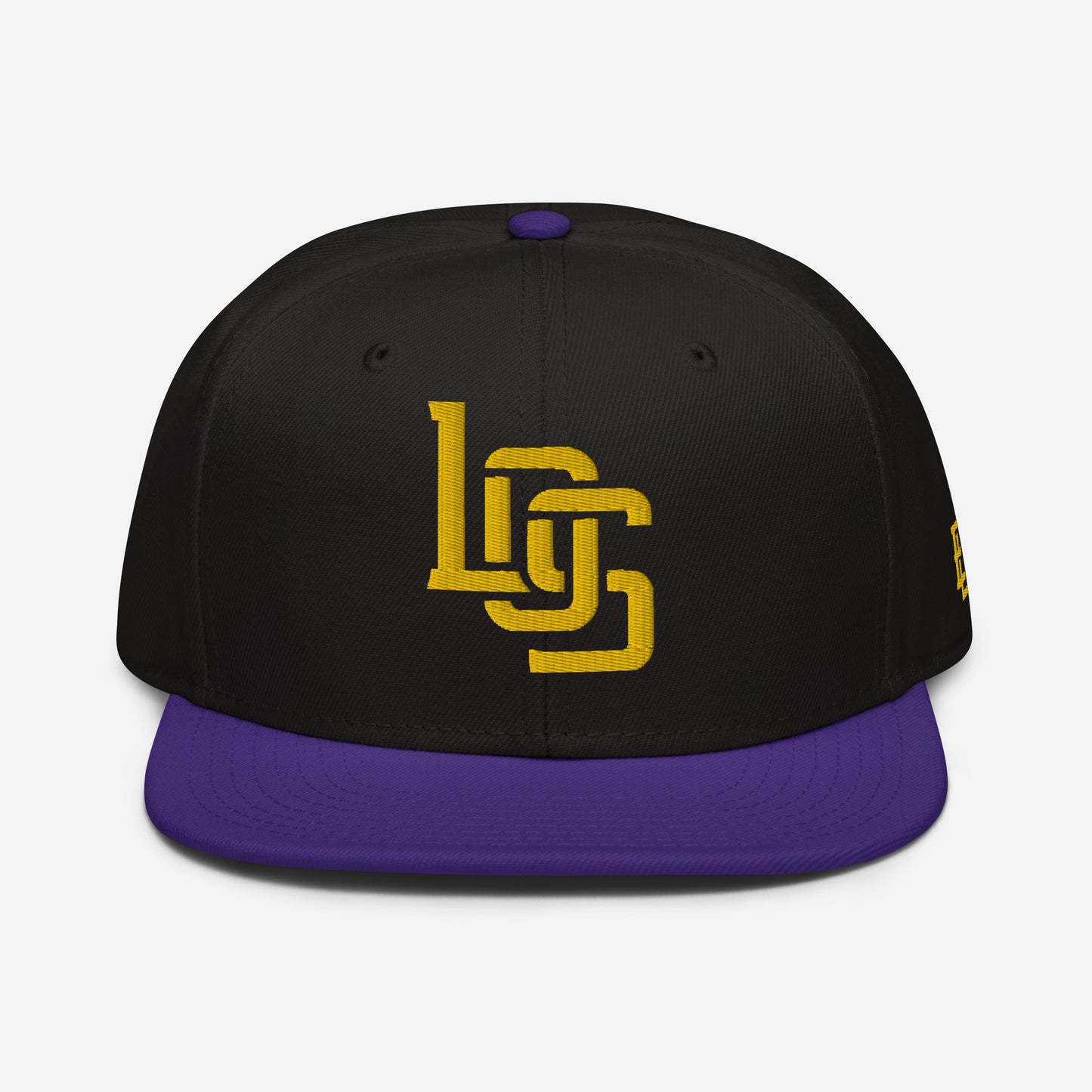"LOS" Snapback | E Luna Brand ESSENTIAL | 2 Gold Thread Logos