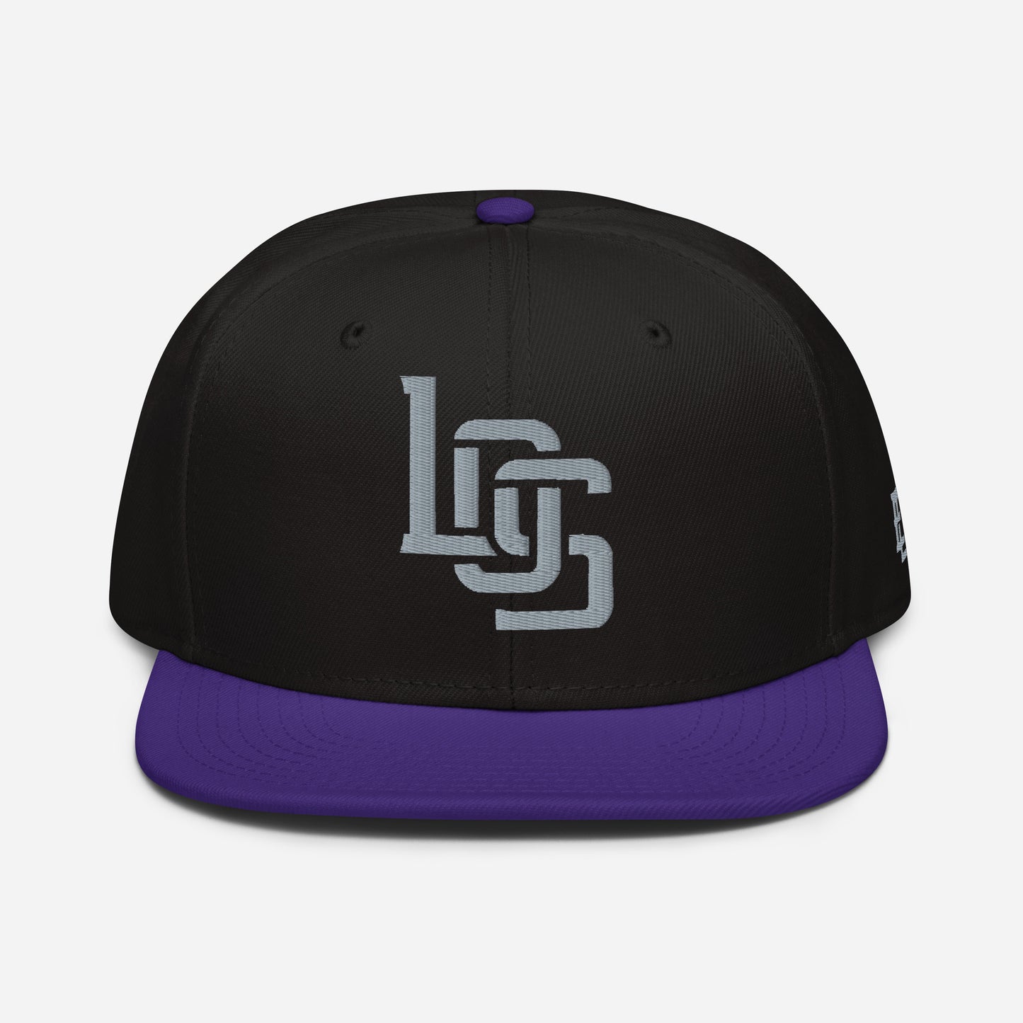 "LOS" Snapback | E Luna Brand ESSENTIAL | 2 Grey Thread Logos