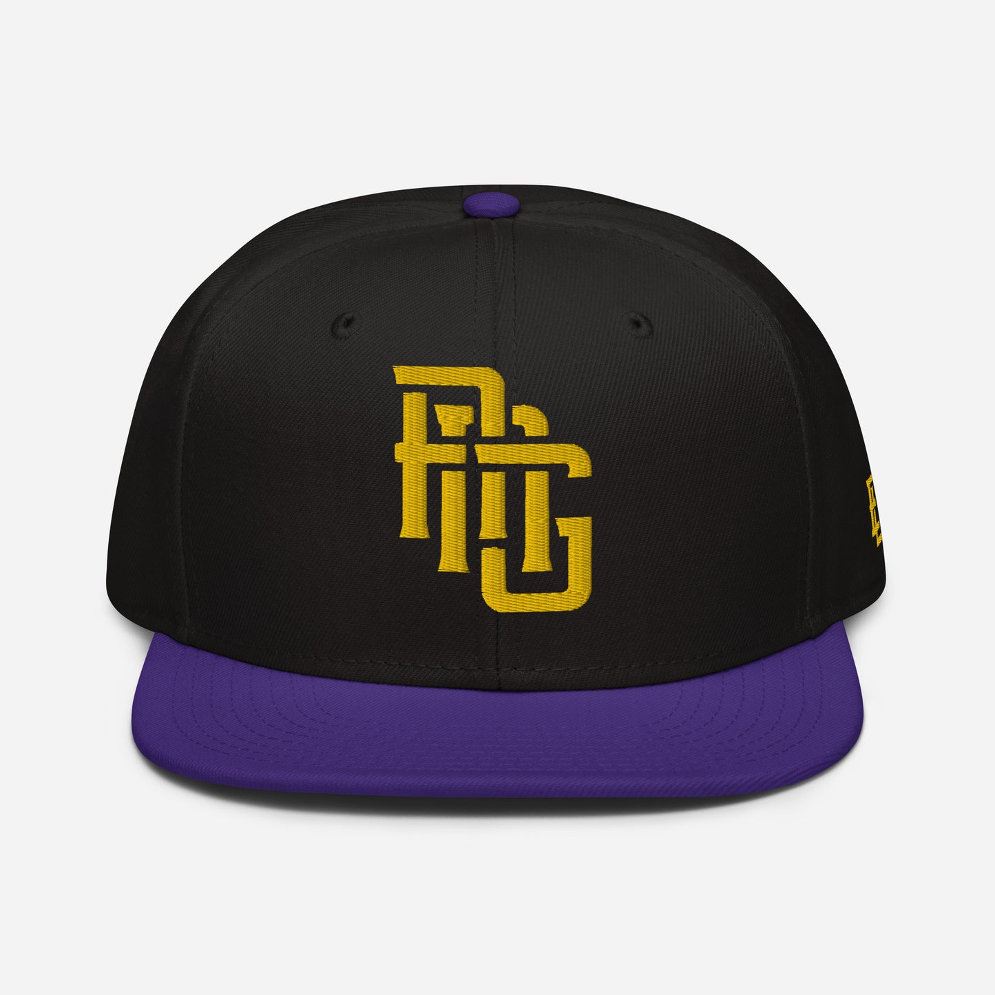 "ANG" Snapback | E Luna Brand ESSENTIAL | 2 Gold Thread Logos