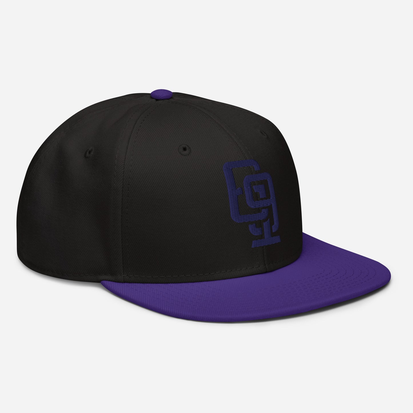 "619" Snapback Otto Cap | E Luna Brand ESSENTIAL | 2 Navy Thread Logos