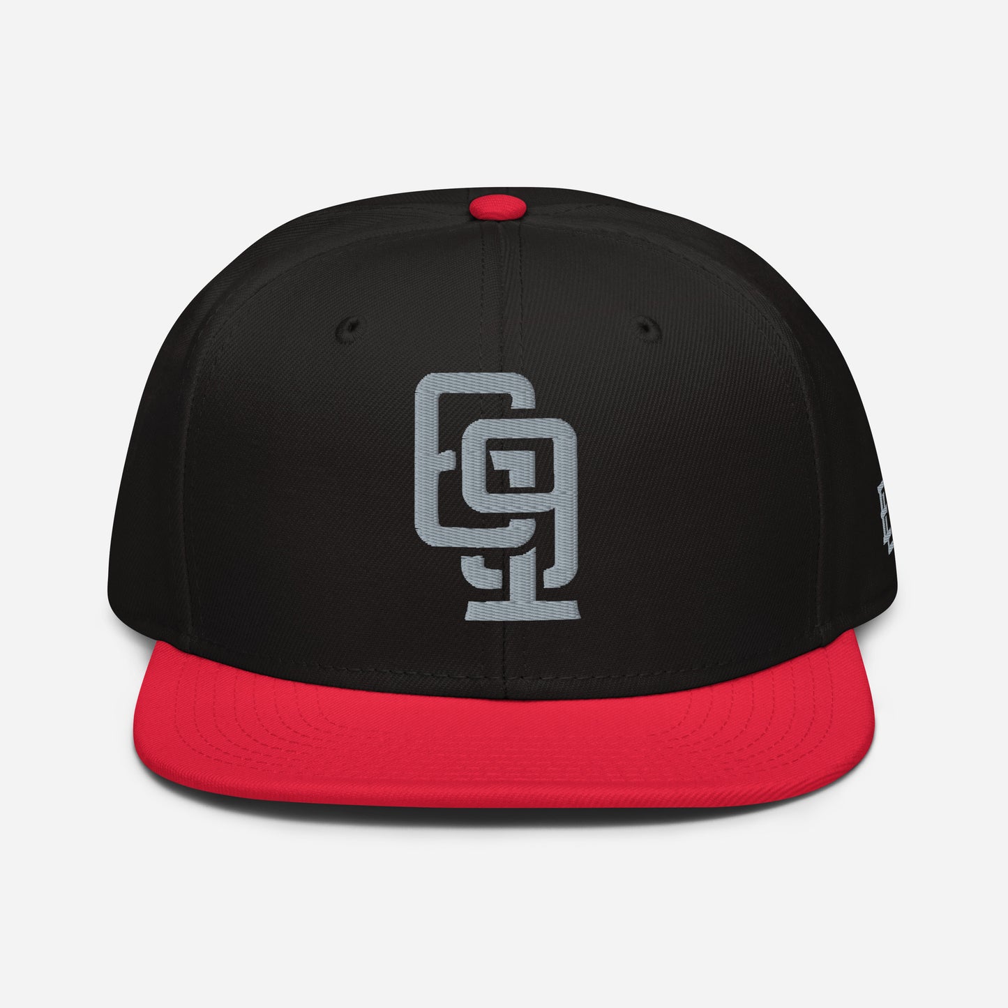 "619" Snapback Otto Cap | E Luna Brand ESSENTIAL | 2 Grey Thread Logos