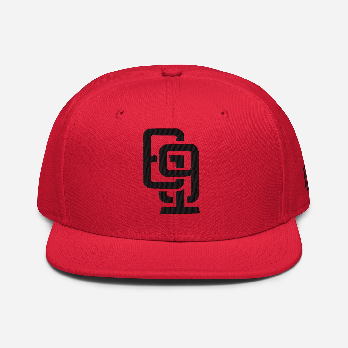 "619" Snapback Otto Cap | E Luna Brand ESSENTIAL | 2 Black Thread Logos