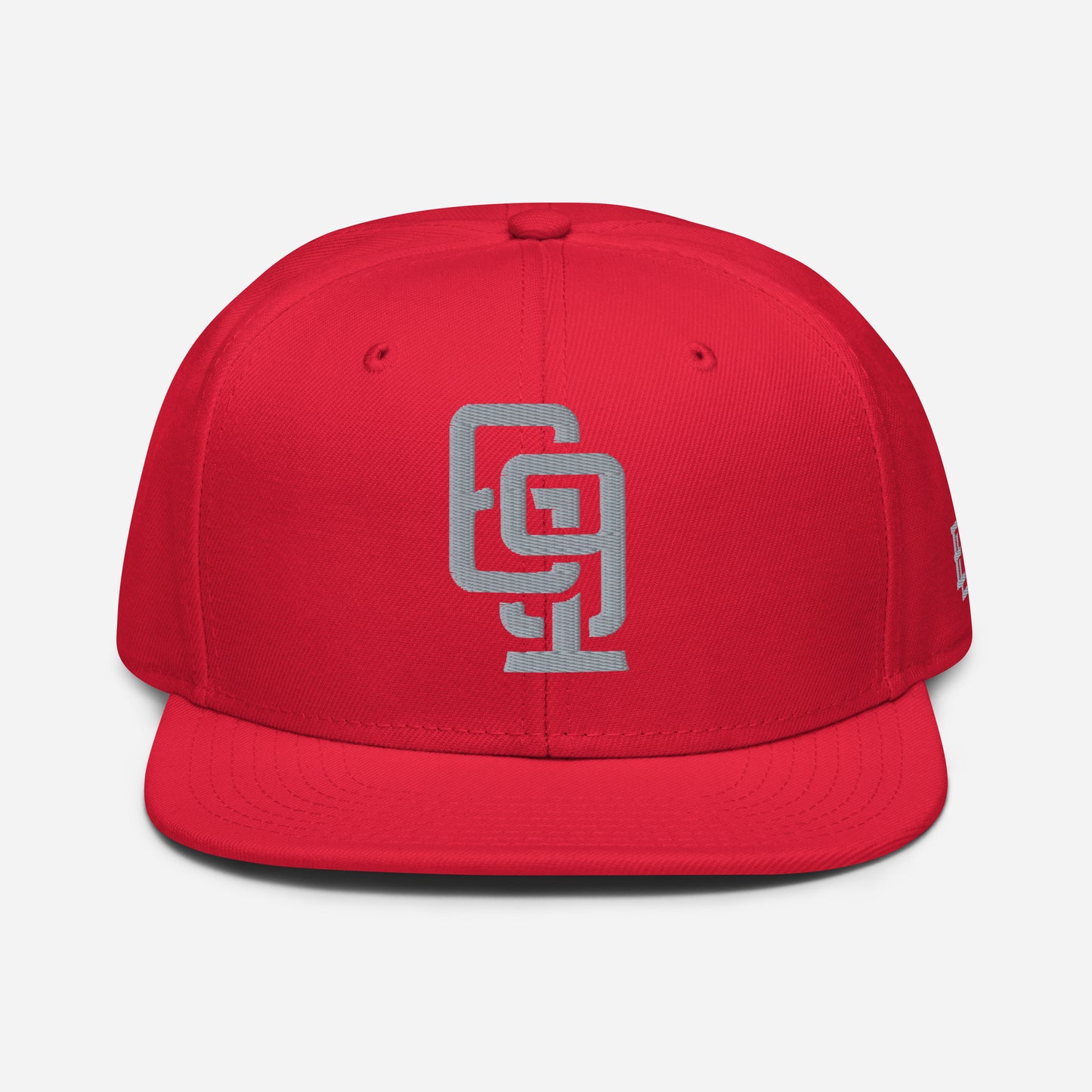 "619" Snapback Otto Cap | E Luna Brand ESSENTIAL | 2 Grey Thread Logos
