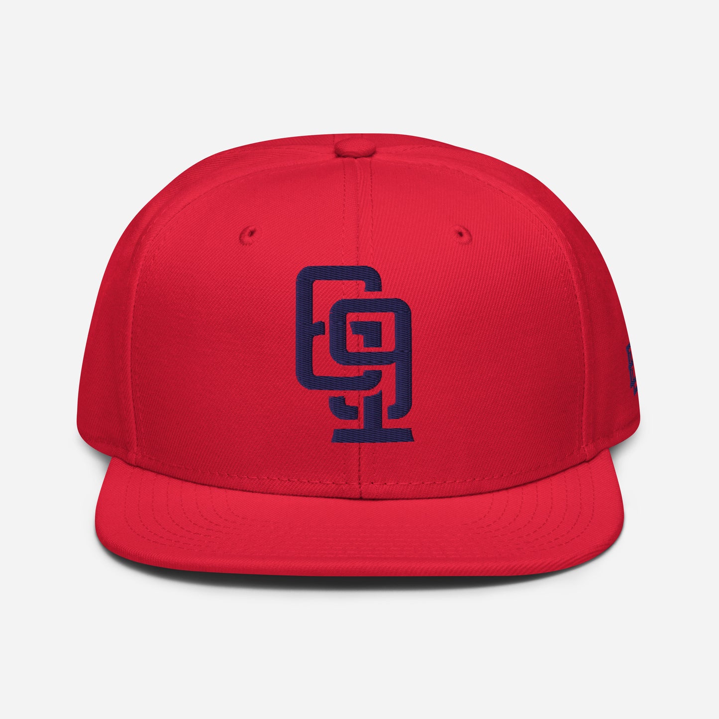 "619" Snapback Otto Cap | E Luna Brand ESSENTIAL | 2 Navy Thread Logos