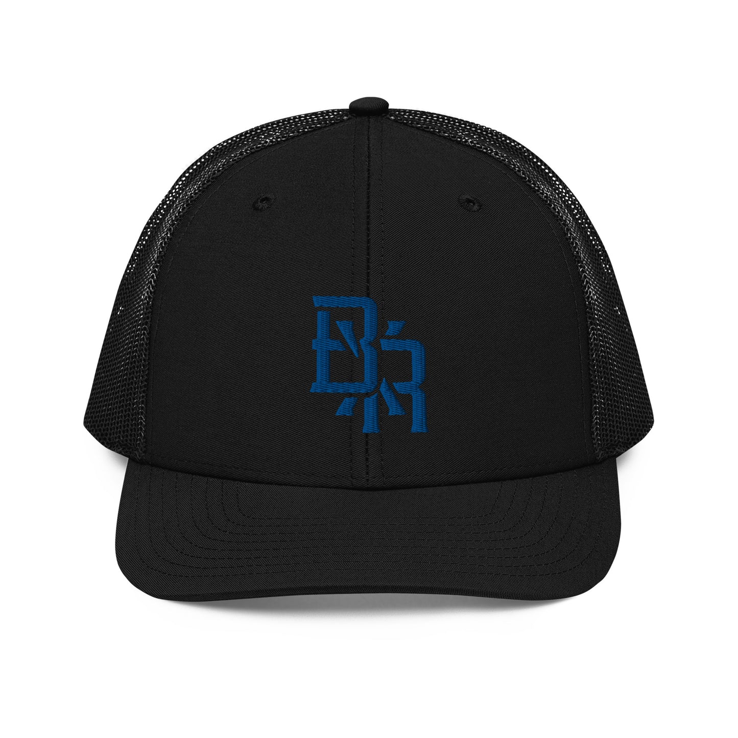 "BXR" Snapback Trucker Cap | Richardson 112 | E Luna CLASSIC Solocrest 1 Royal Thread Front Logo