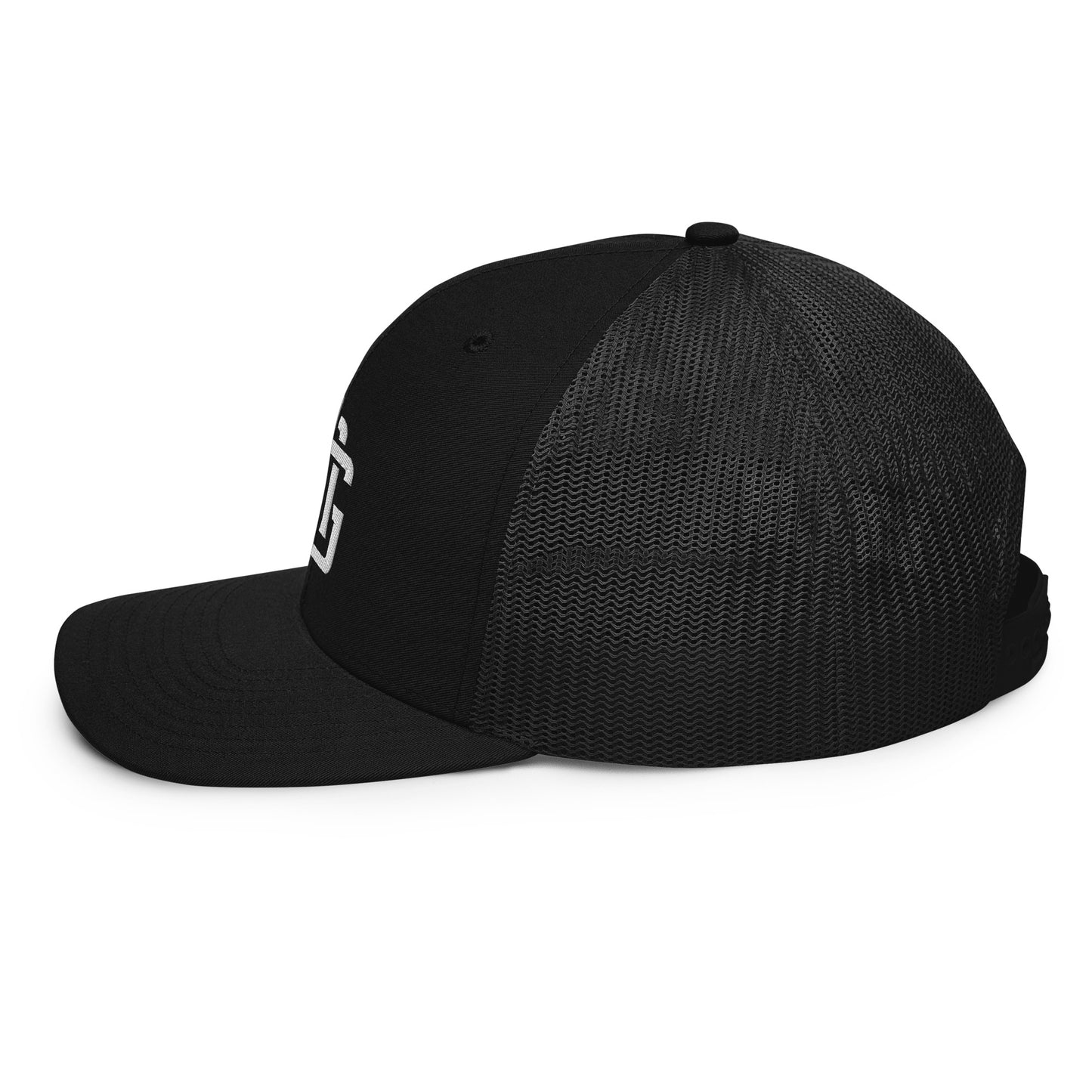 "ANG" Snapback Trucker Cap | Richardson 112 | E Luna CLASSIC Solocrest 1 White Thread Front Logo
