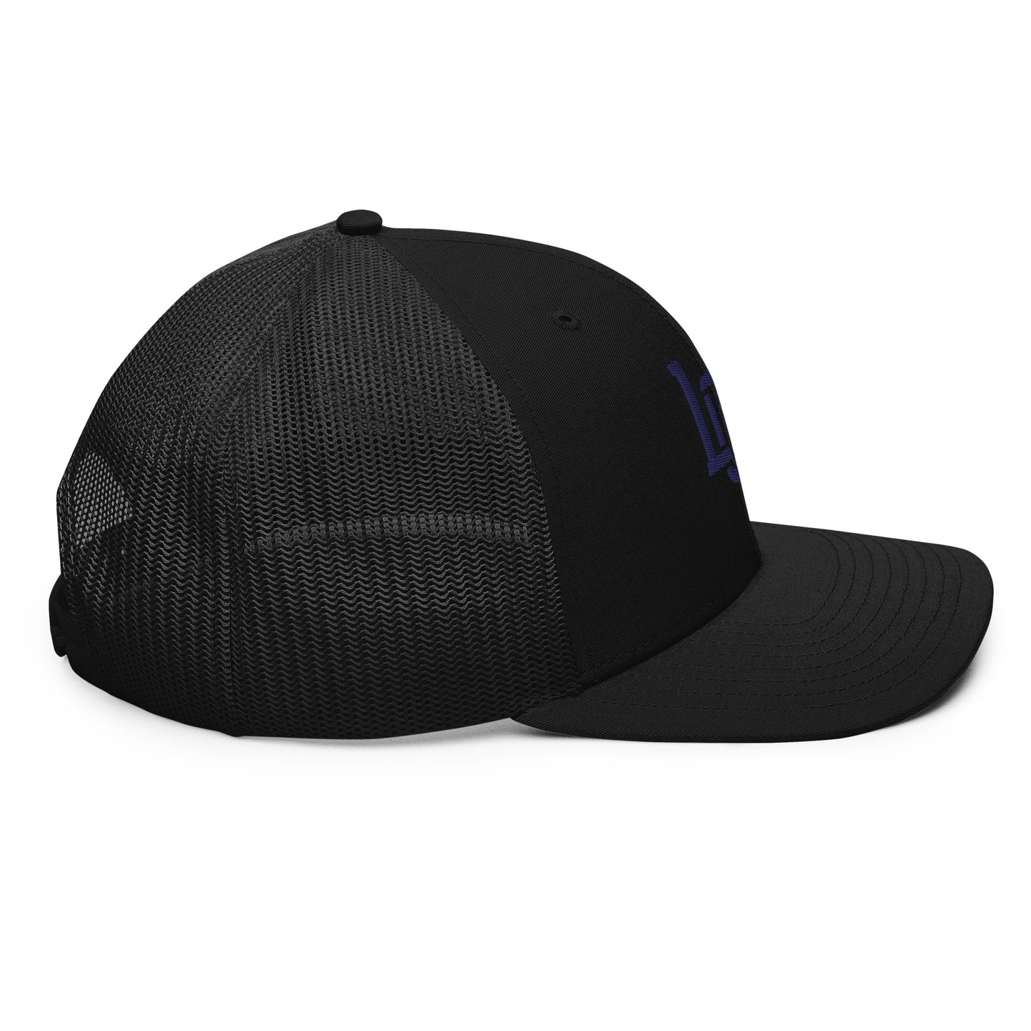 "LOS" Snapback Trucker Cap | Richardson 112 | E Luna CLASSIC Solocrest 1 Navy Thread Front Logo