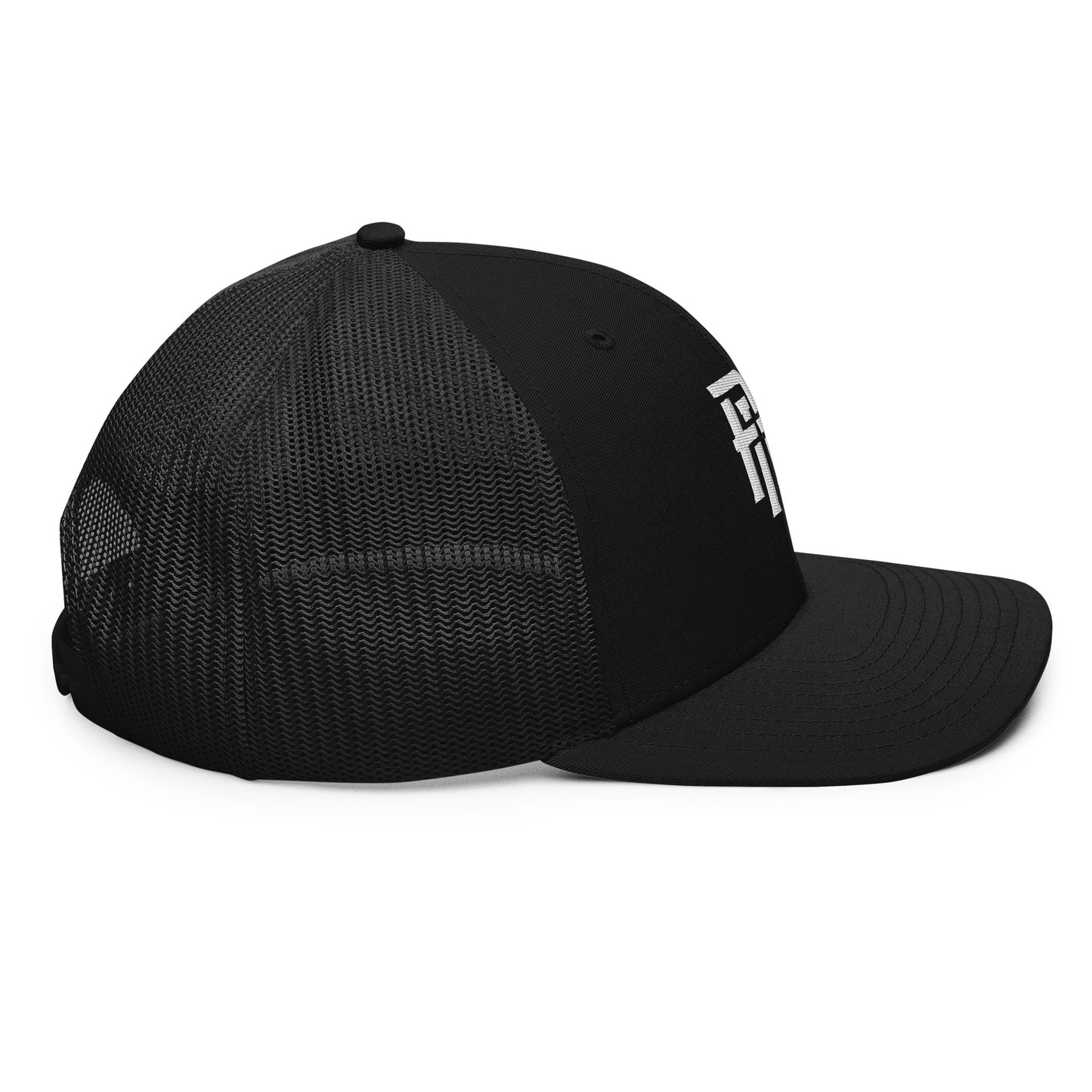 "ANG" Snapback Trucker Cap | Richardson 112 | E Luna CLASSIC Solocrest 1 White Thread Front Logo
