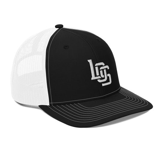 "LOS" Snapback Trucker Cap | Richardson 112 | E Luna CLASSIC Solocrest 1 White Thread Front Logo