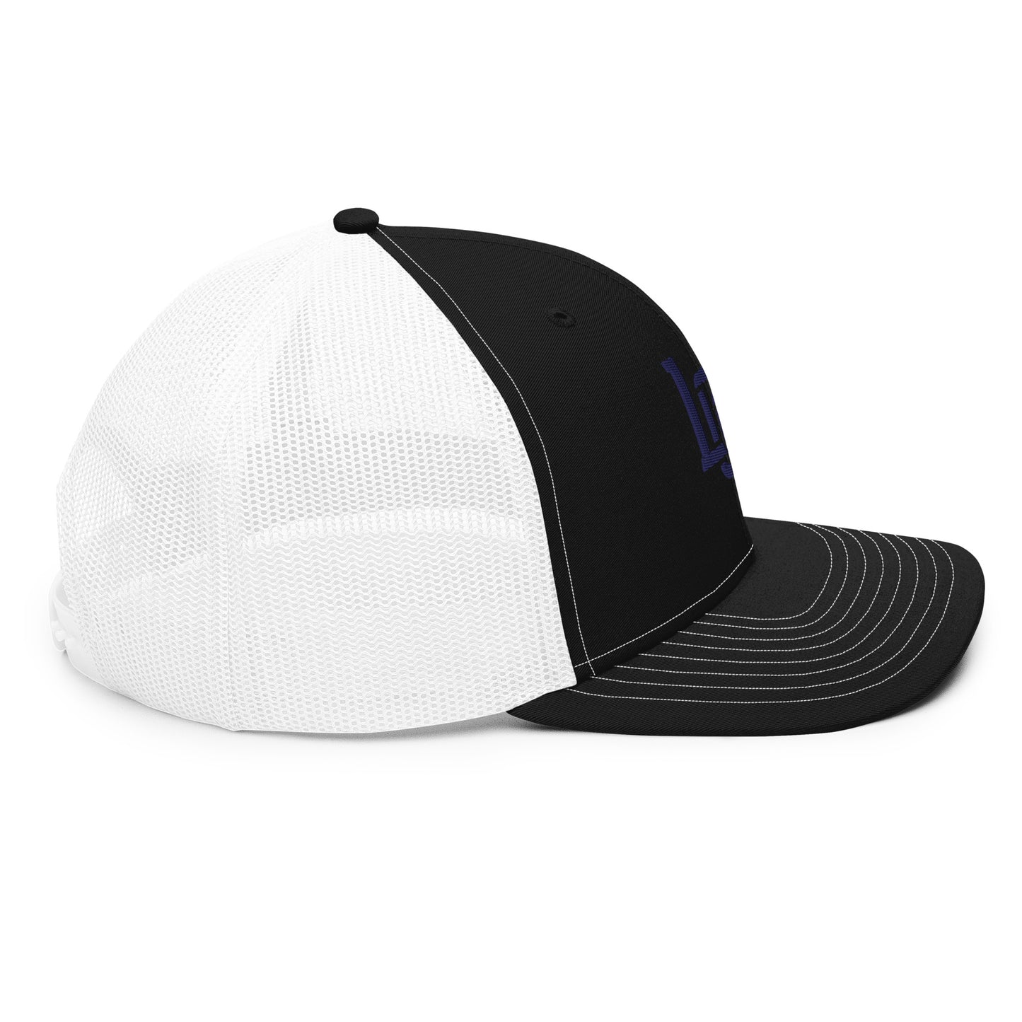 "LOS" Snapback Trucker Cap | Richardson 112 | E Luna CLASSIC Solocrest 1 Navy Thread Front Logo