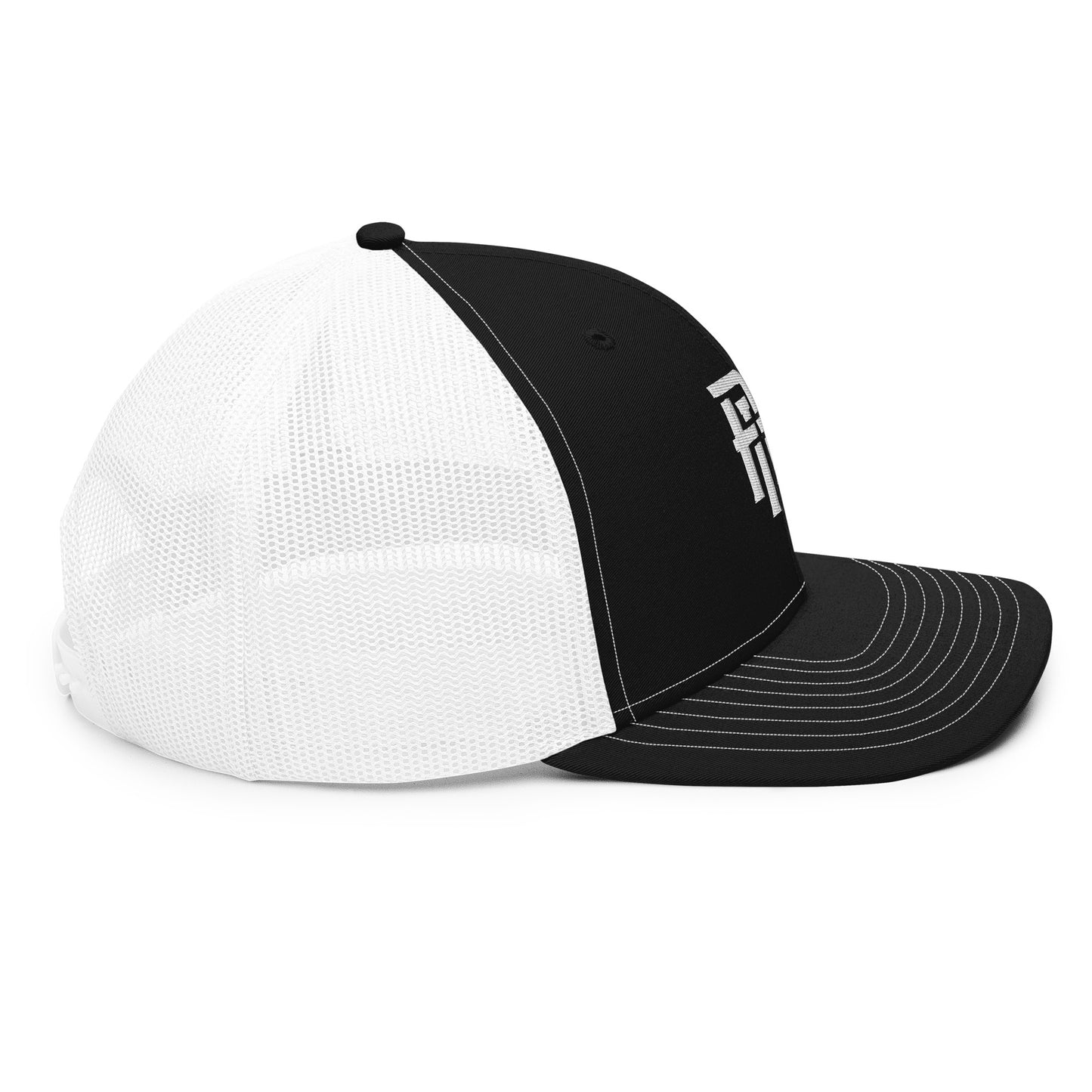 "ANG" Snapback Trucker Cap | Richardson 112 | E Luna CLASSIC Solocrest 1 White Thread Front Logo