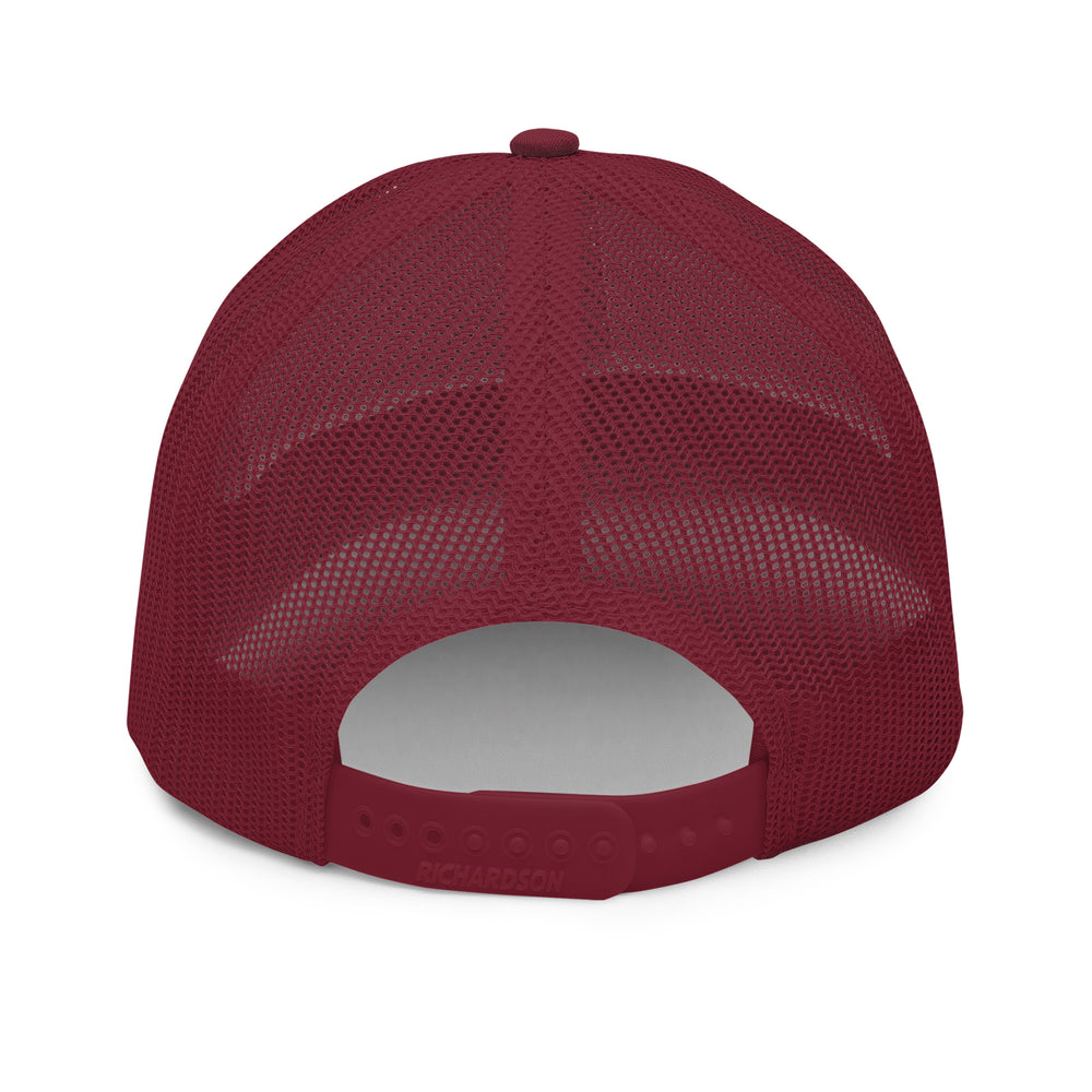 Gorra Trucker Snapback "DGO" | E Luna Brand CLASSIC | 1 Logotipo de Hilo Negro | Edición 3D Puff