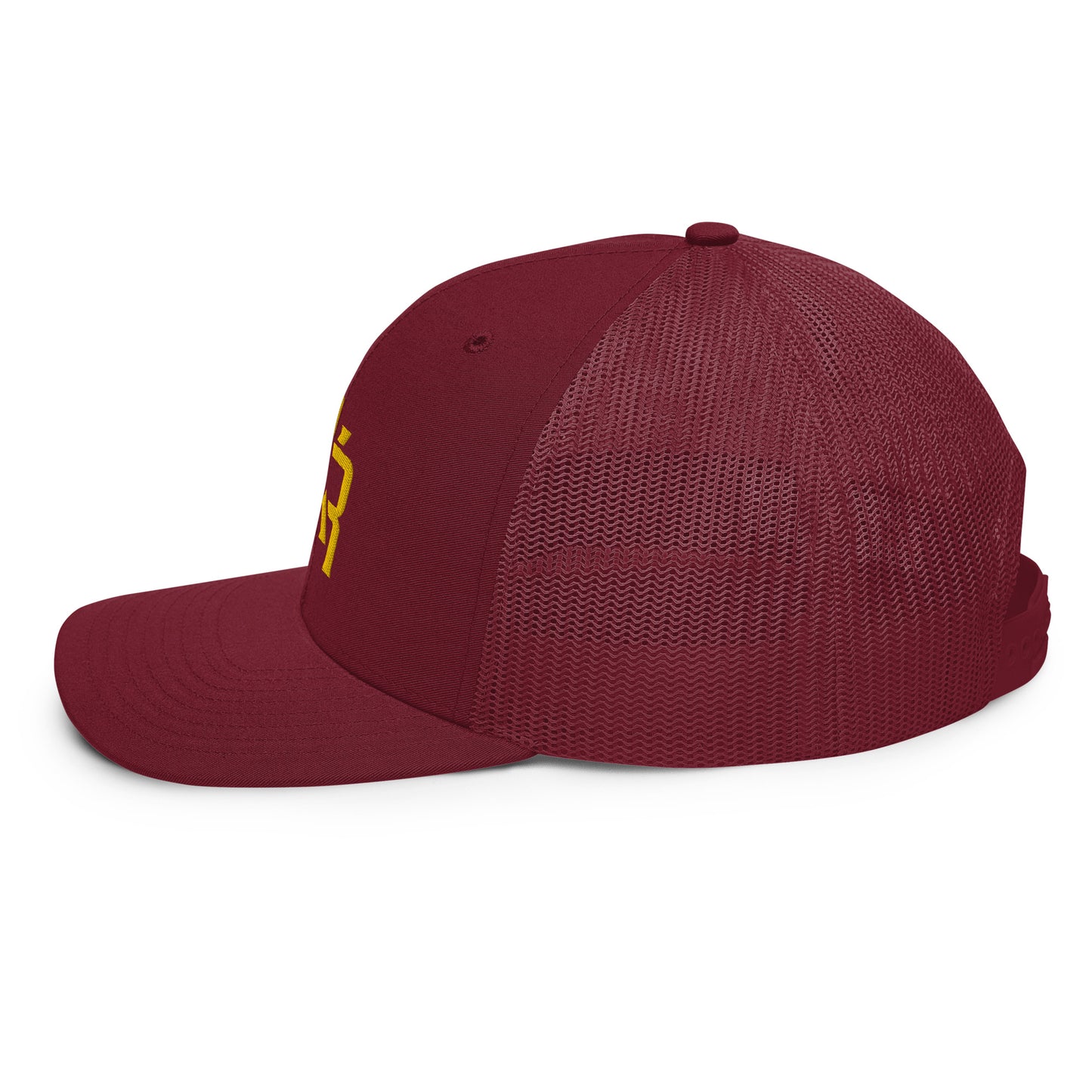 "BXR" Snapback Trucker Cap | Richardson 112 | E Luna CLASSIC Solocrest 1 Gold Thread Front Logo