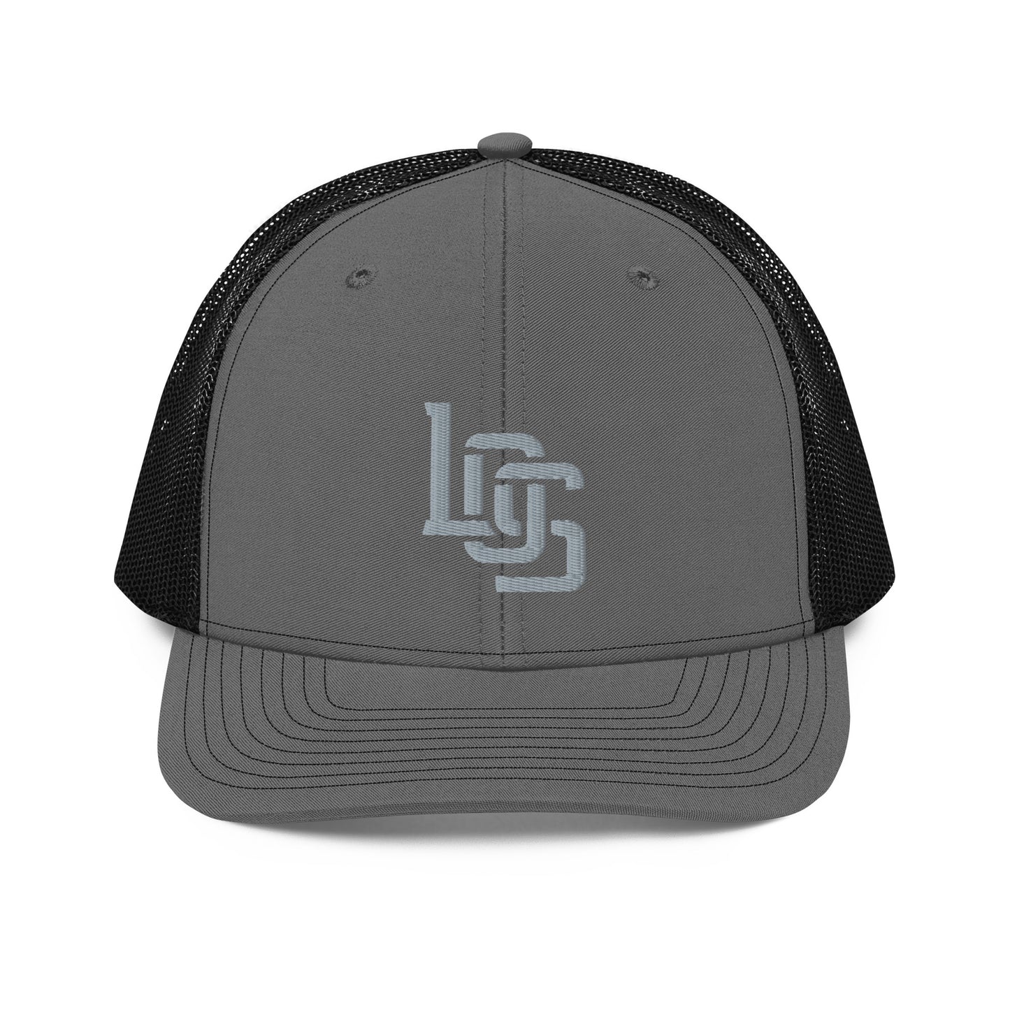 "LOS" Snapback Trucker Cap | Richardson 112 | E Luna CLASSIC Solocrest 1 Grey Thread Front Logo