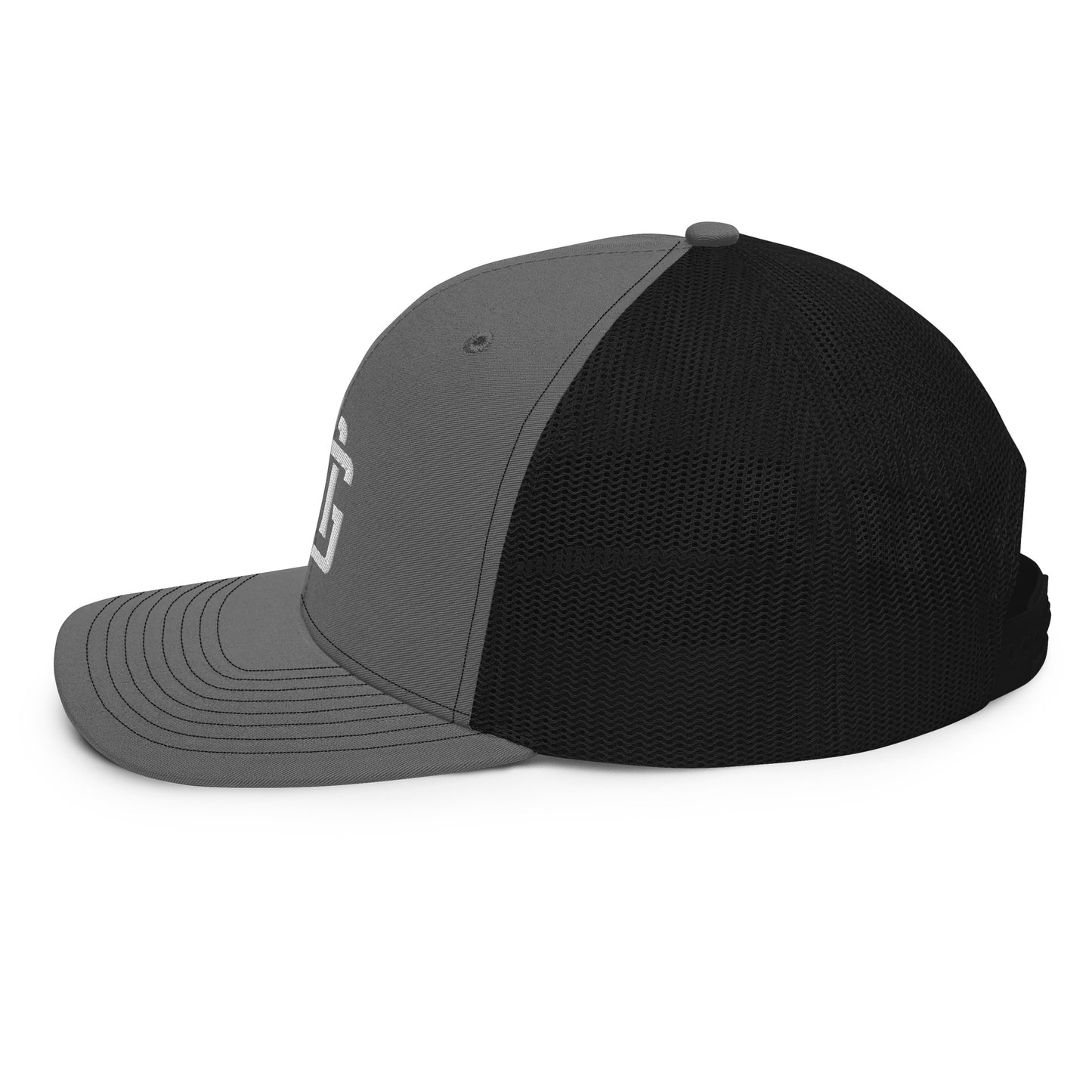 "ANG" Snapback Trucker Cap | Richardson 112 | E Luna CLASSIC Solocrest 1 White Thread Front Logo