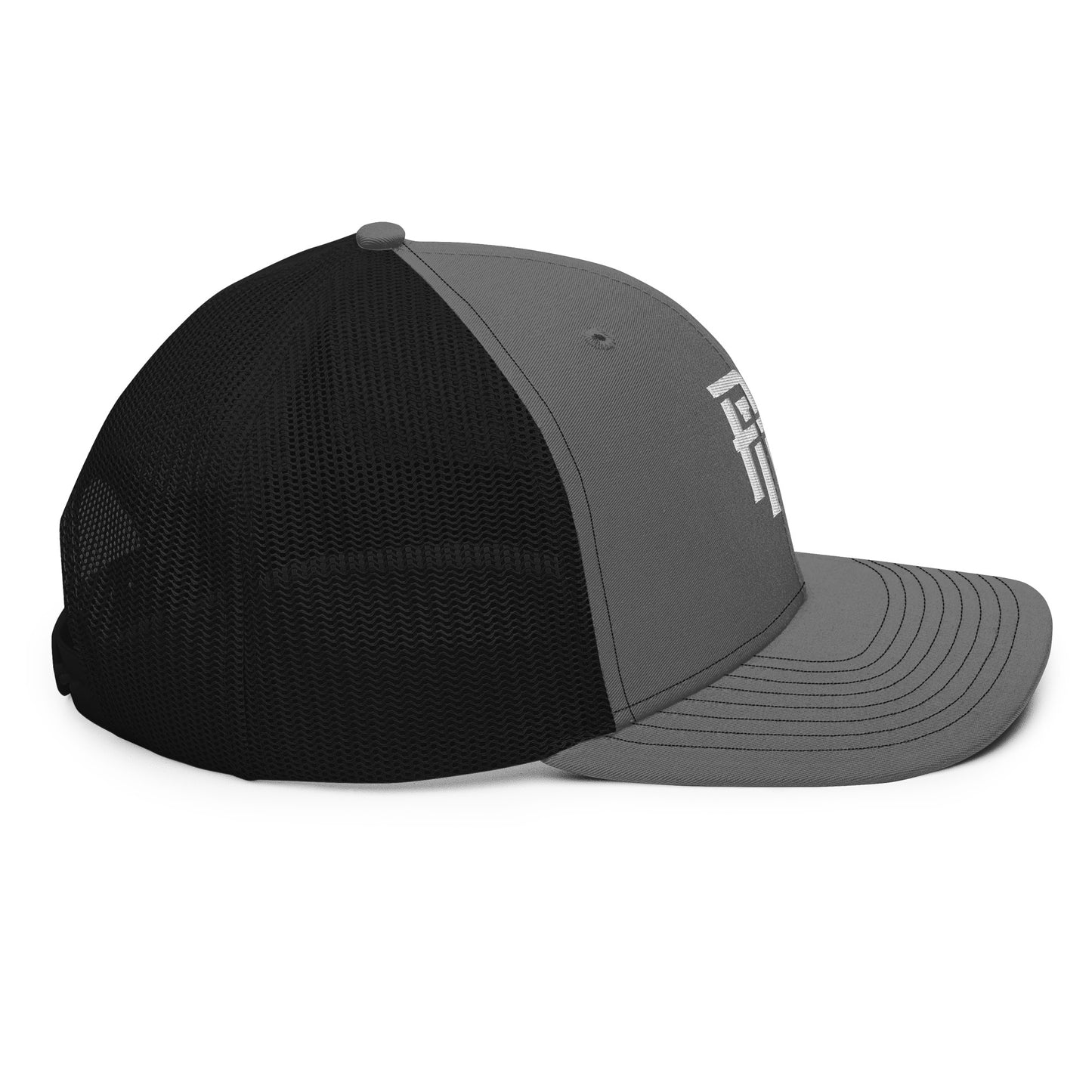 "ANG" Snapback Trucker Cap | Richardson 112 | E Luna CLASSIC Solocrest 1 White Thread Front Logo