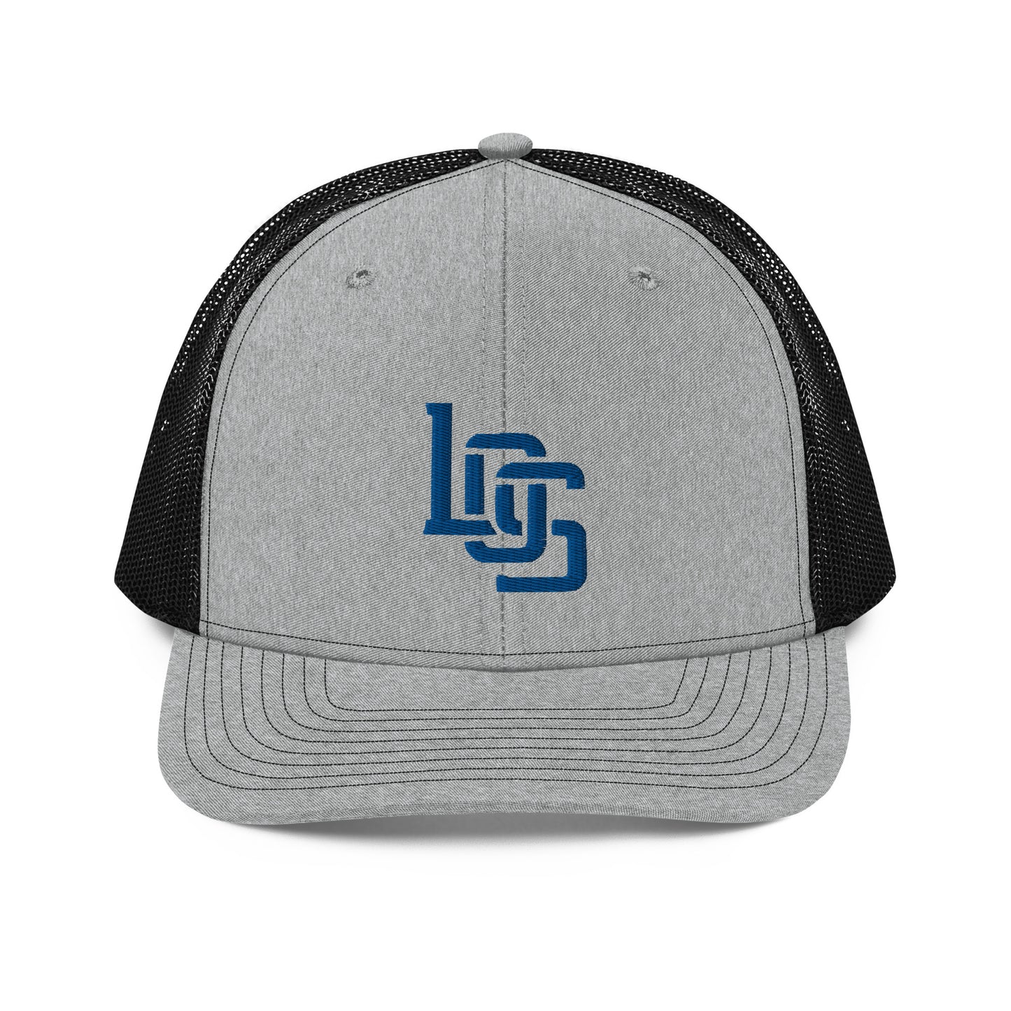 "LOS" Snapback Trucker Cap | Richardson 112 | E Luna CLASSIC Solocrest 1 Royal Thread Front Logo